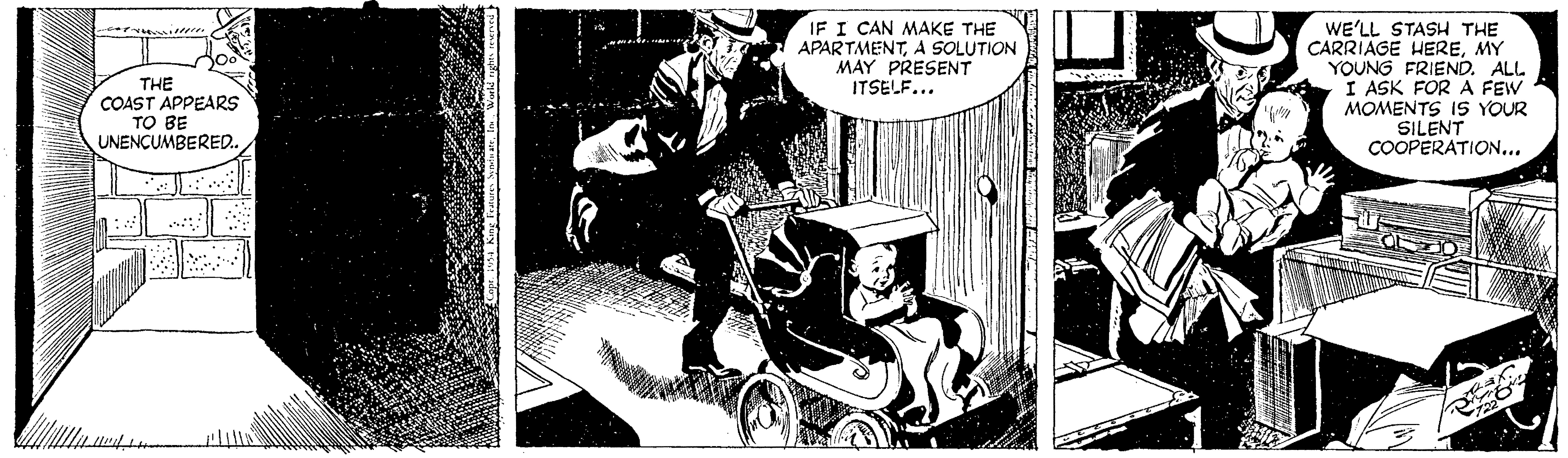 Rip Kirby Comic Strip 1954-07-22 | Comics Kingdom