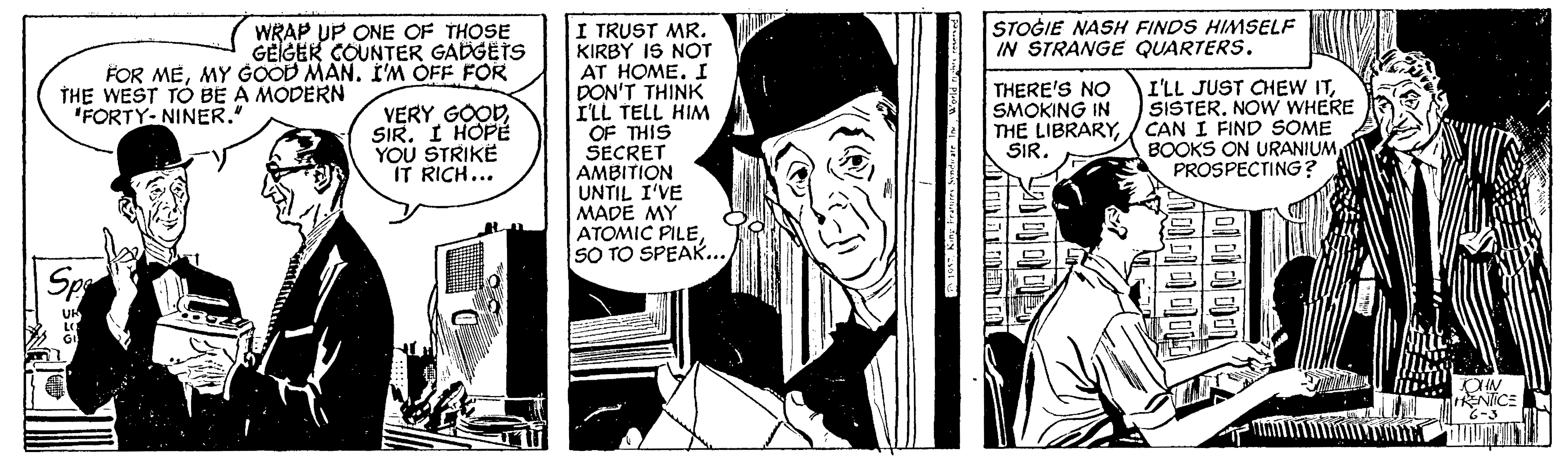 Rip Kirby Comic Strip 1957-06-03 | Comics Kingdom