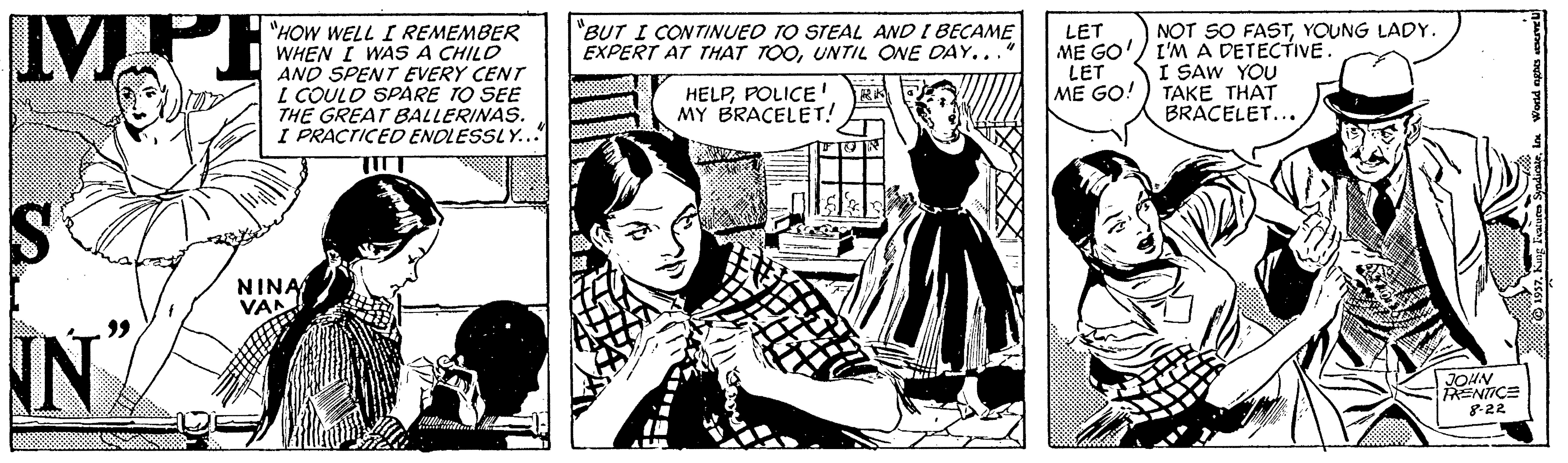 Rip Kirby Comic Strip 1957-08-22 | Comics Kingdom