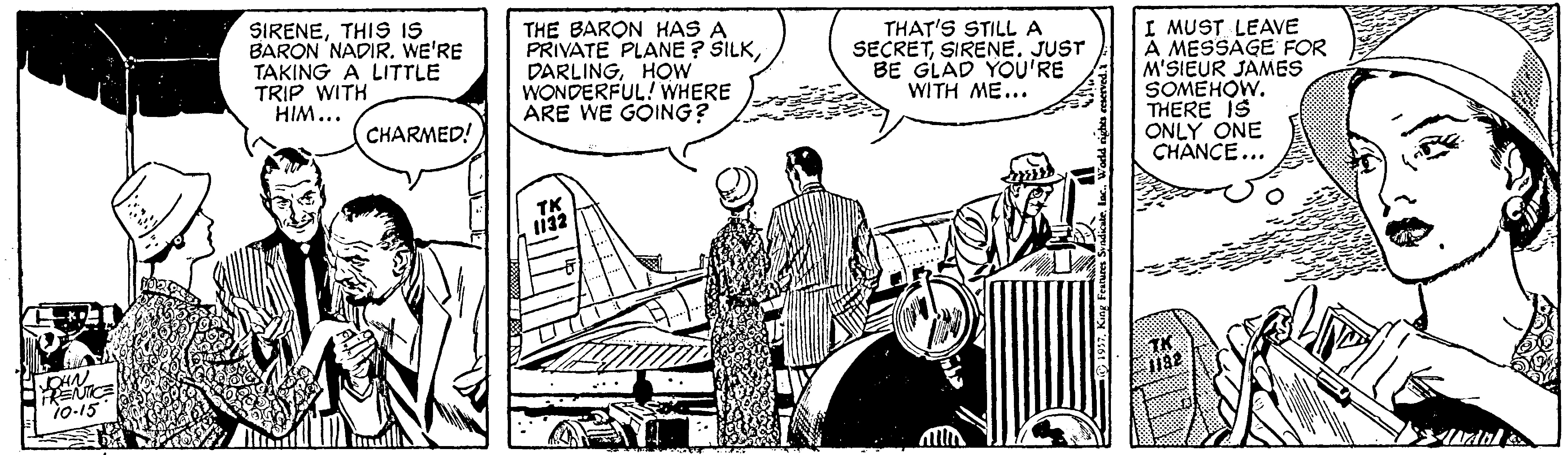 Rip Kirby Comic Strip 1957-10-15 | Comics Kingdom