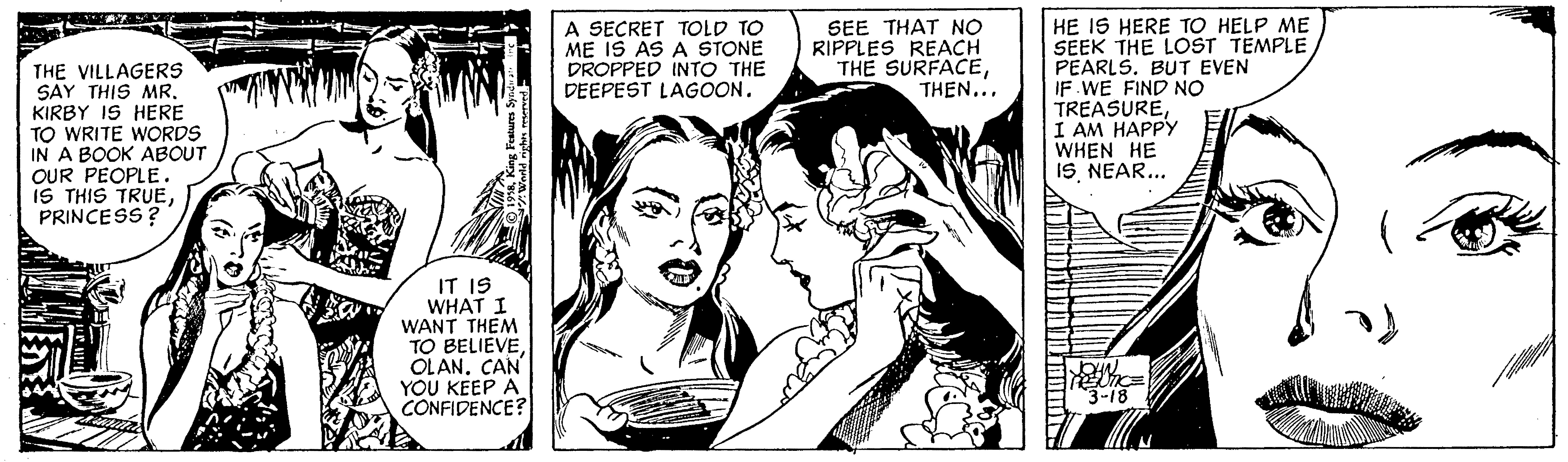 Rip Kirby Comic Strip 1958-03-18 | Comics Kingdom