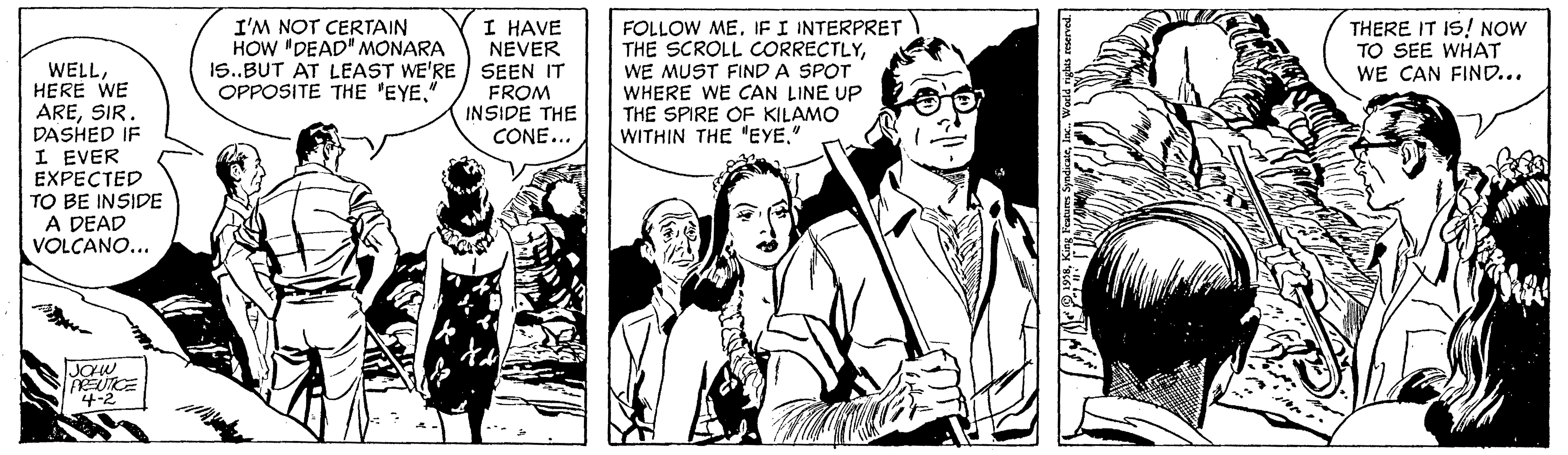 Rip Kirby Comic Strip 1958-04-02 | Comics Kingdom