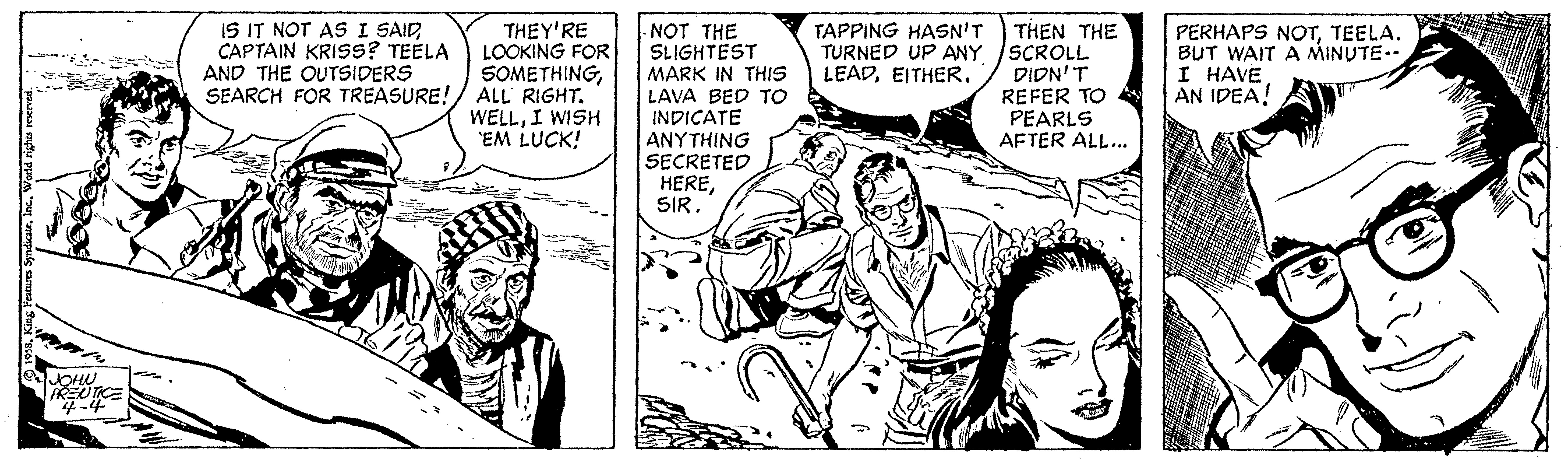 Rip Kirby Comic Strip 1958-04-04 | Comics Kingdom