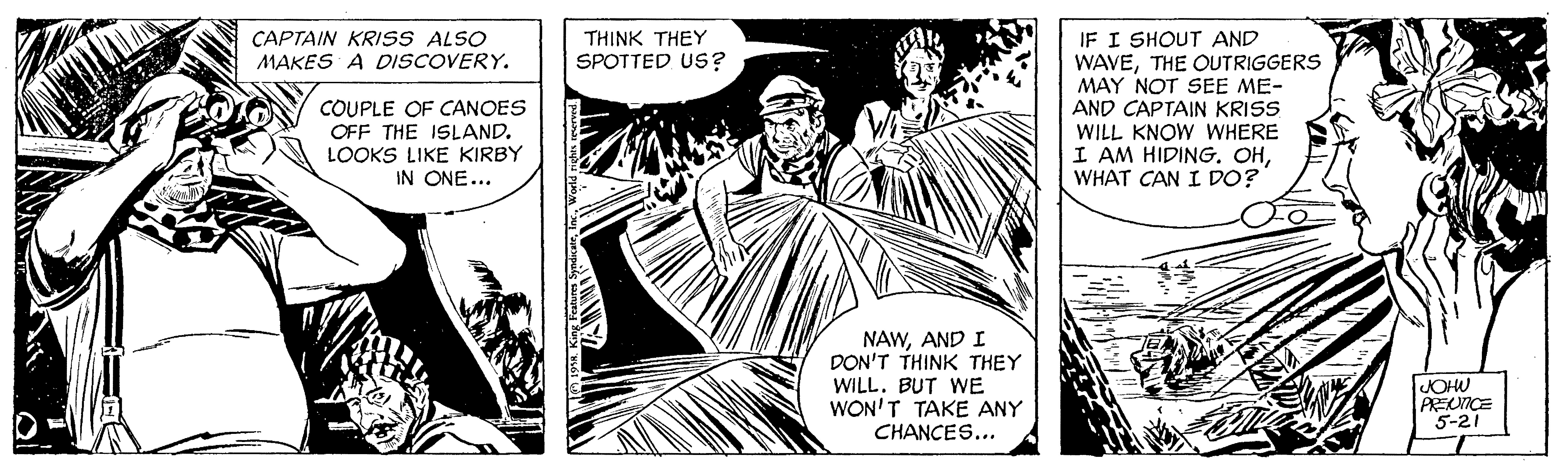 Rip Kirby Comic Strip 1958-05-21 | Comics Kingdom