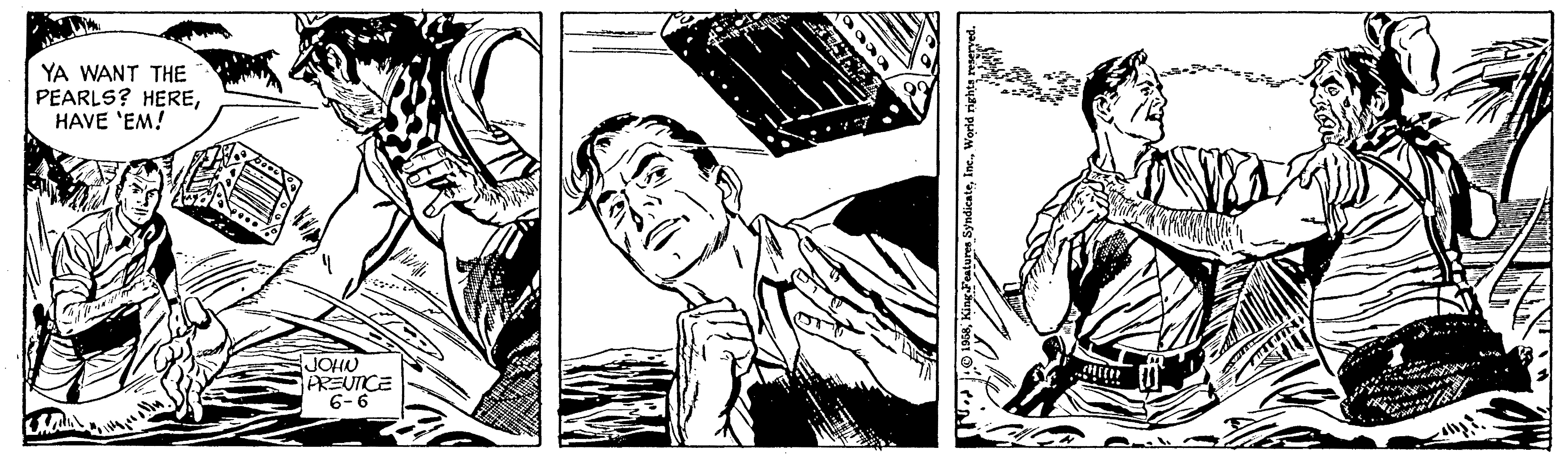 Rip Kirby Comic Strip 1958-06-06 | Comics Kingdom