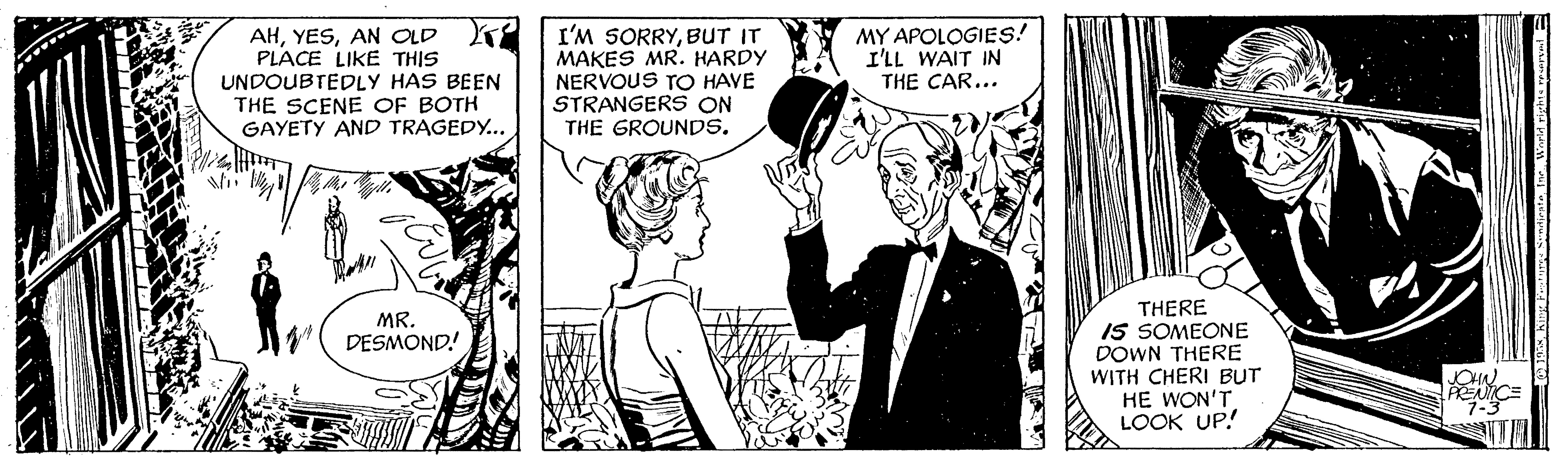 Rip Kirby Comic Strip 1958-07-03 | Comics Kingdom