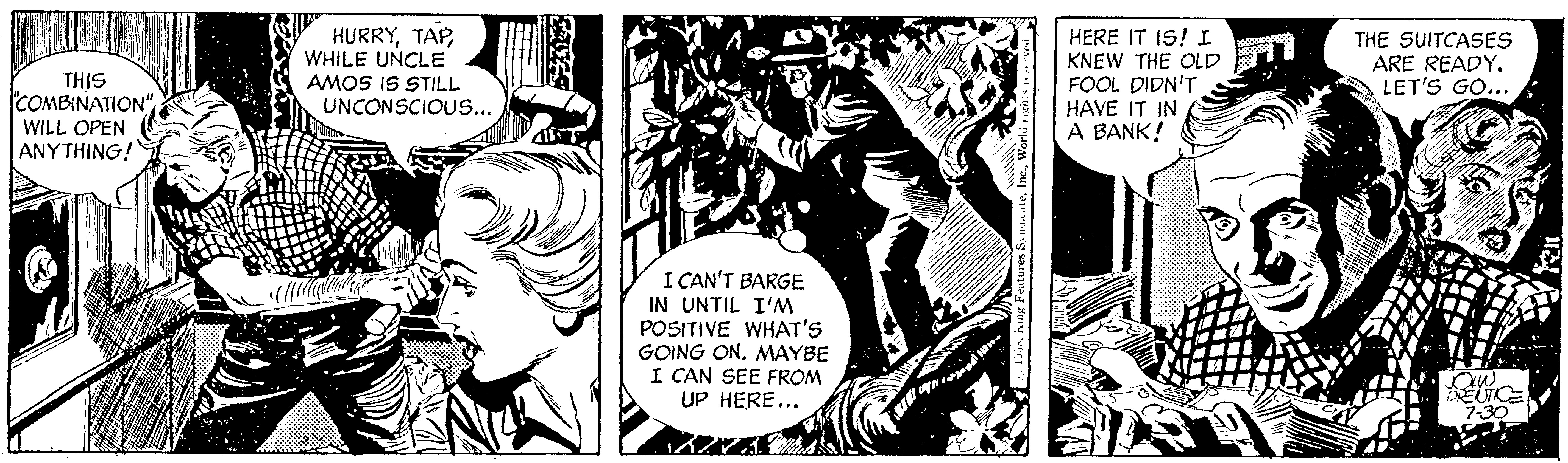 Rip Kirby Comic Strip 1958-07-30 | Comics Kingdom