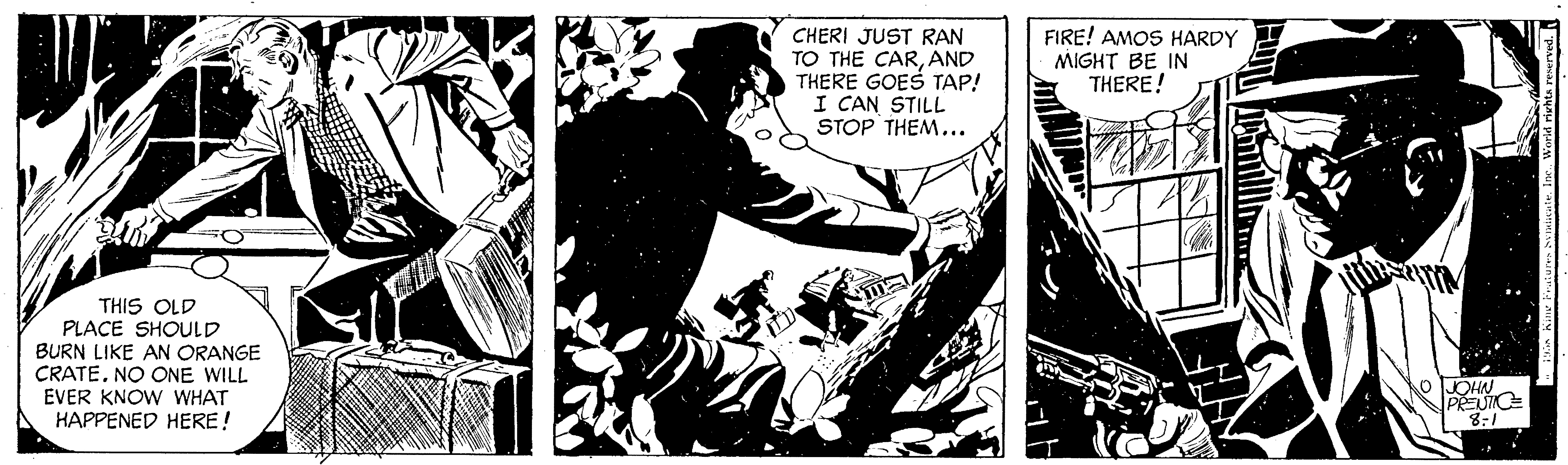 Rip Kirby Comic Strip 1958-08-01 | Comics Kingdom