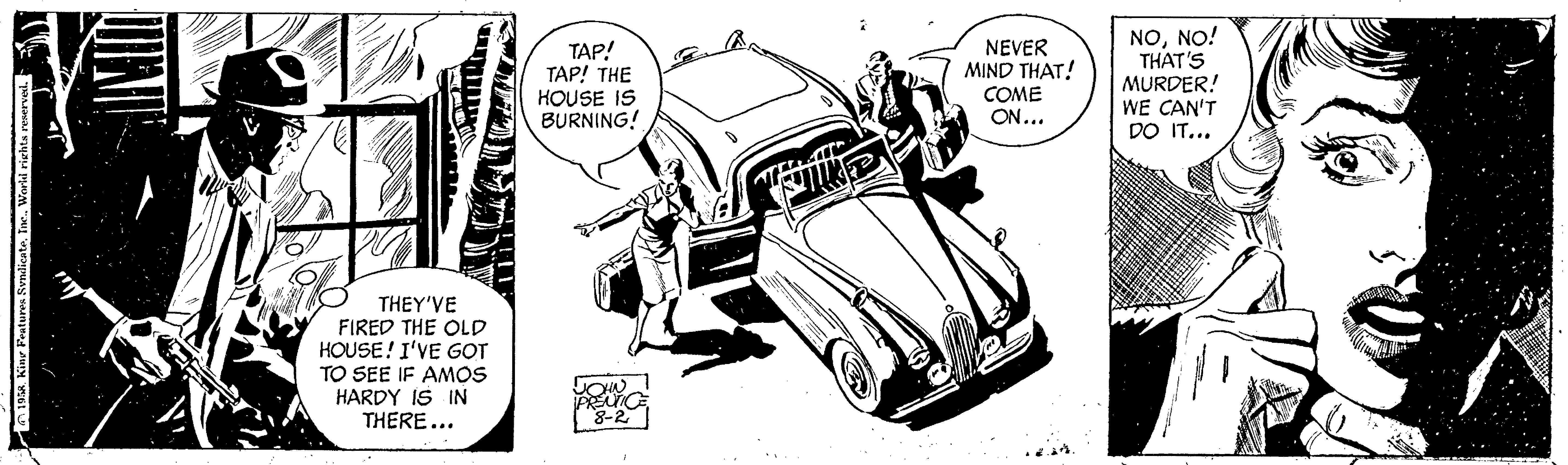 Rip Kirby Comic Strip 1958-08-02 | Comics Kingdom