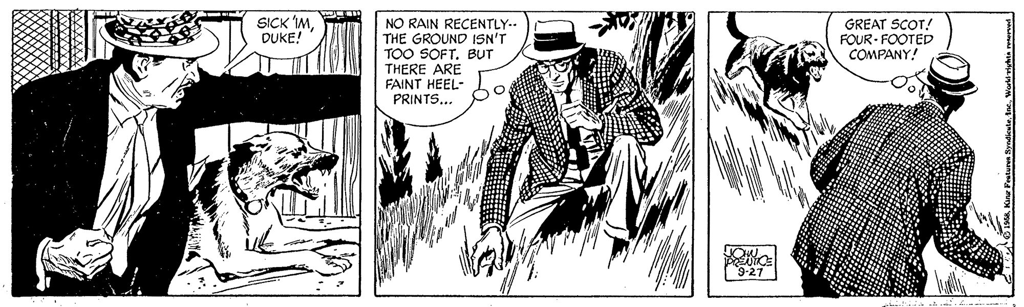 Rip Kirby Comic Strip 1958-09-27 | Comics Kingdom