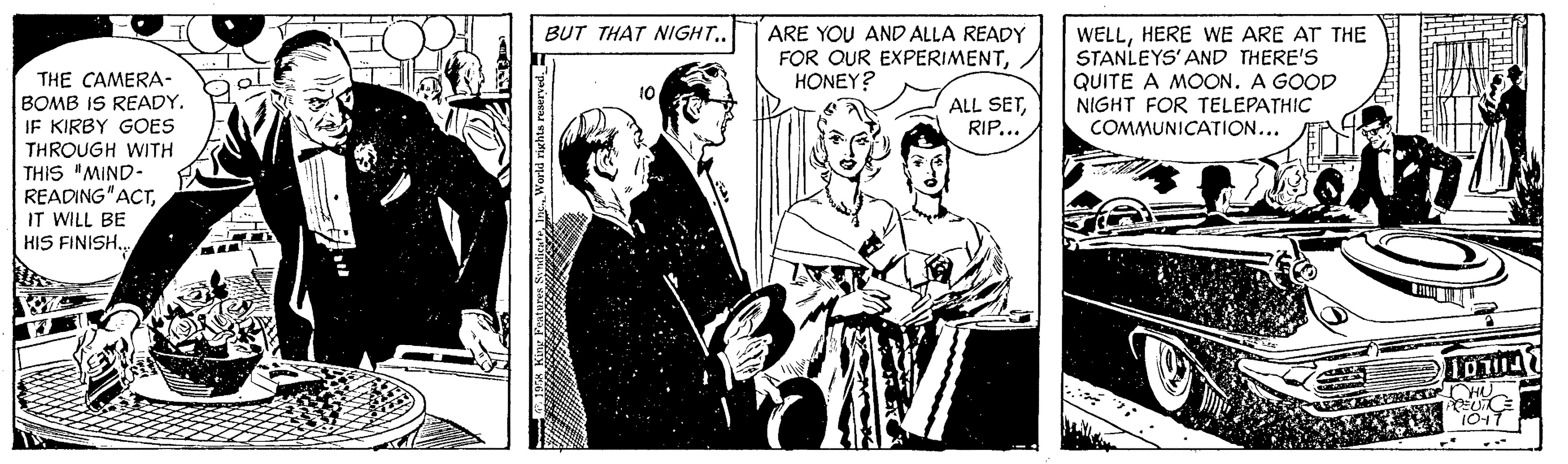 Rip Kirby Comic Strip 1958-10-17 | Comics Kingdom