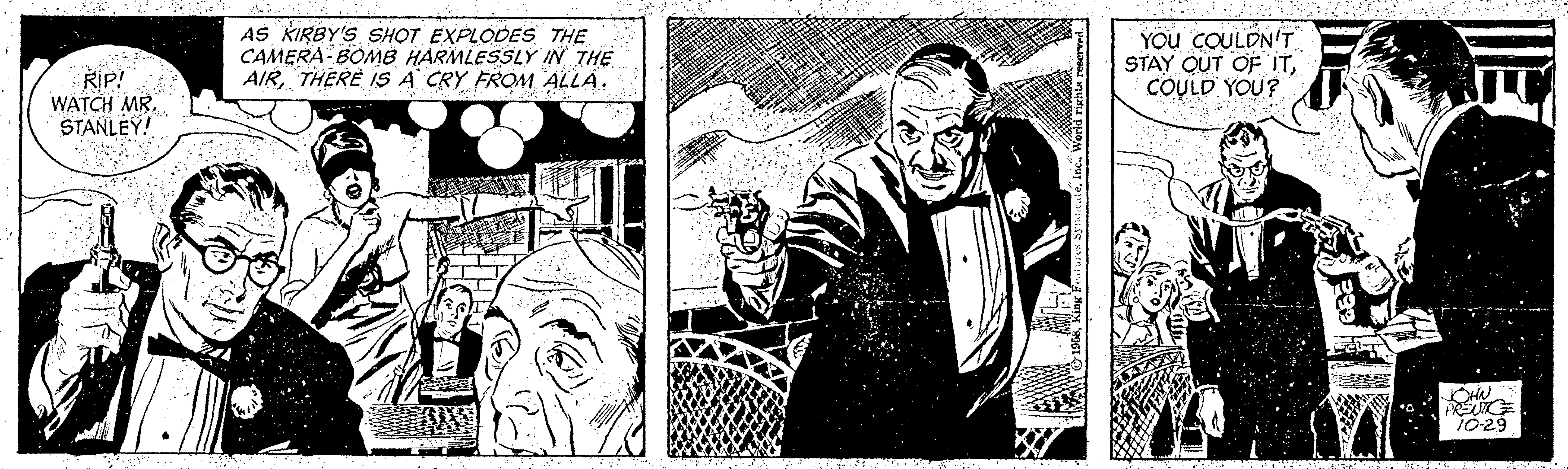 Rip Kirby Comic Strip 1958-10-29 | Comics Kingdom