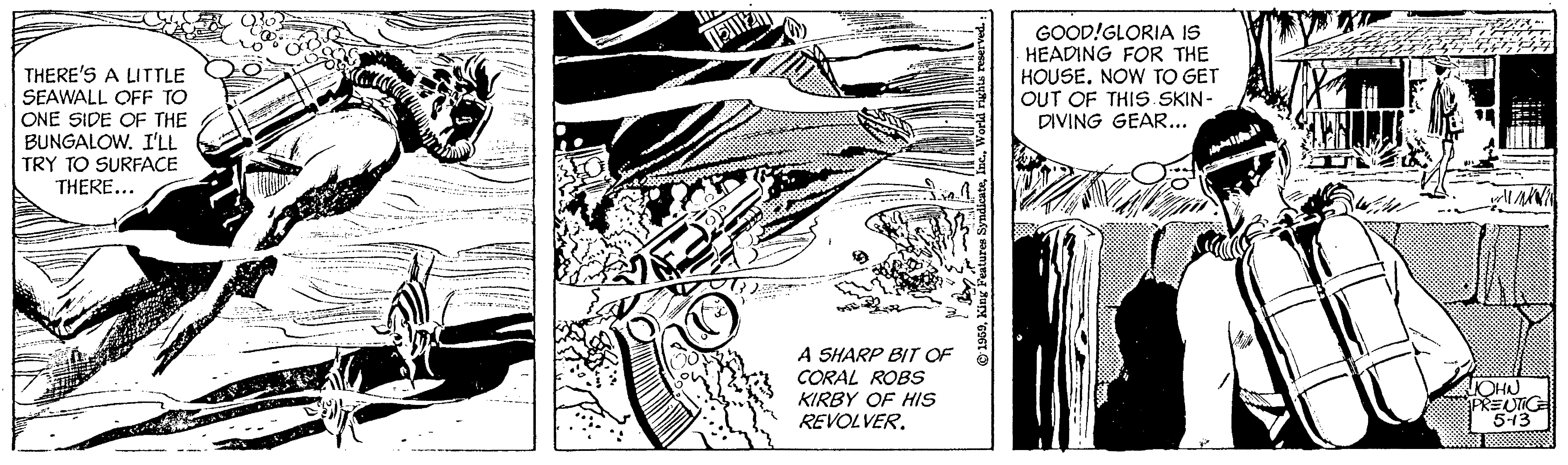 Rip Kirby Comic Strip 1959-05-13 | Comics Kingdom