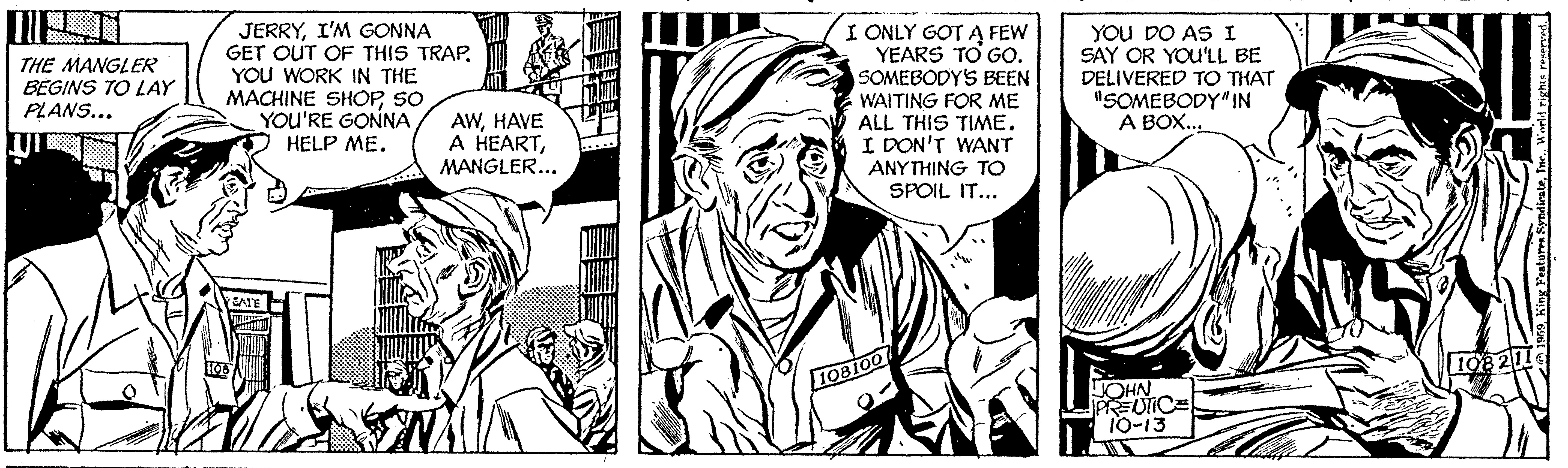Rip Kirby Comic Strip 1959-10-13 | Comics Kingdom
