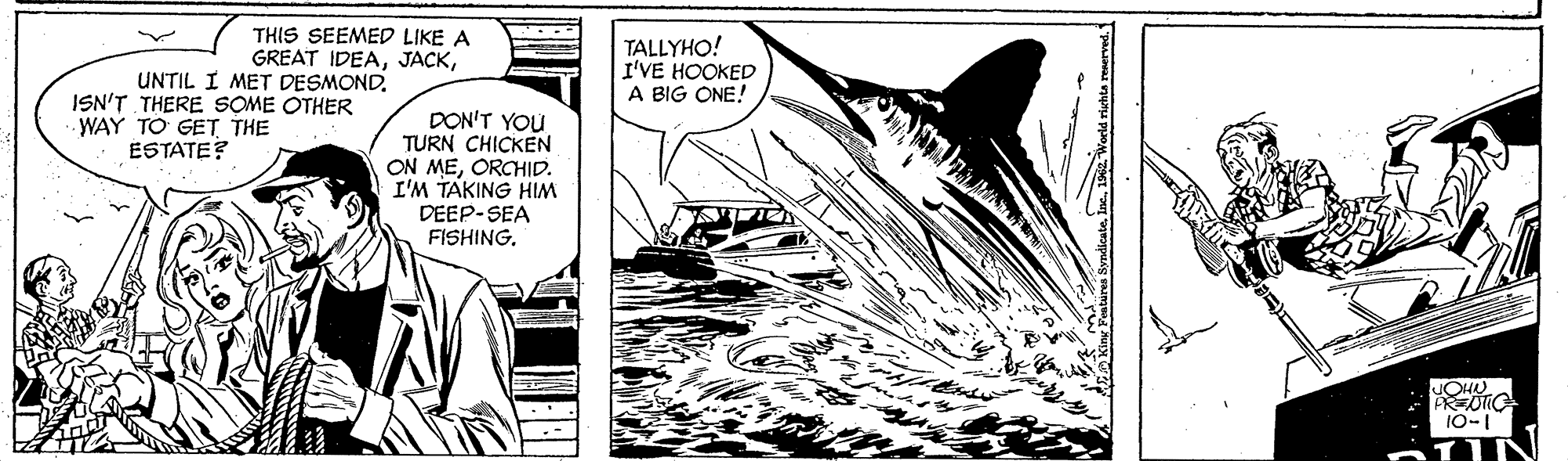 Rip Kirby Comic Strip 1962-10-01 | Comics Kingdom