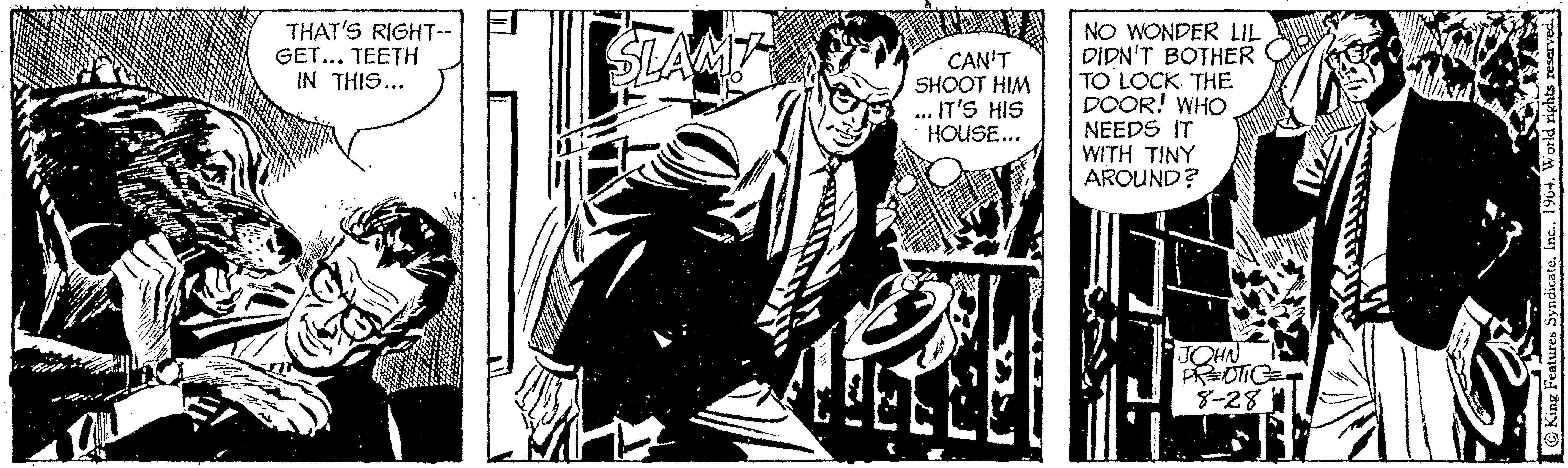 Rip Kirby Comic Strip 1964-08-28 | Comics Kingdom