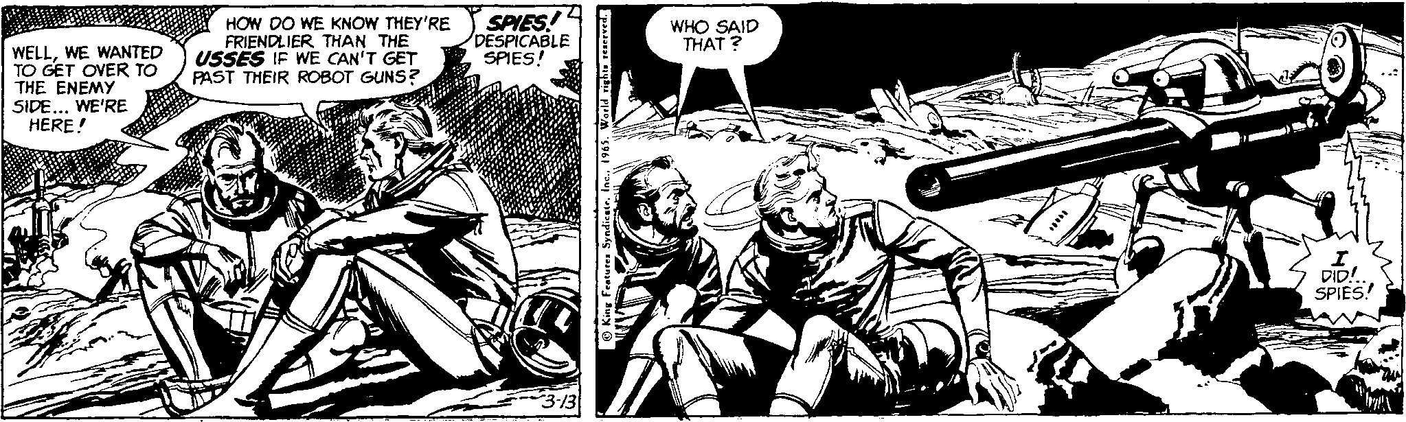 Flash Gordon Comic Strip 1965-03-13 | Comics Kingdom