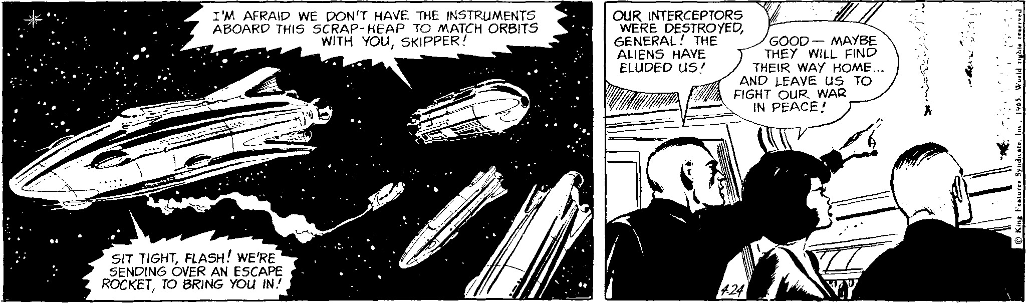 Flash Gordon Comic Strip 1965-04-24 | Comics Kingdom