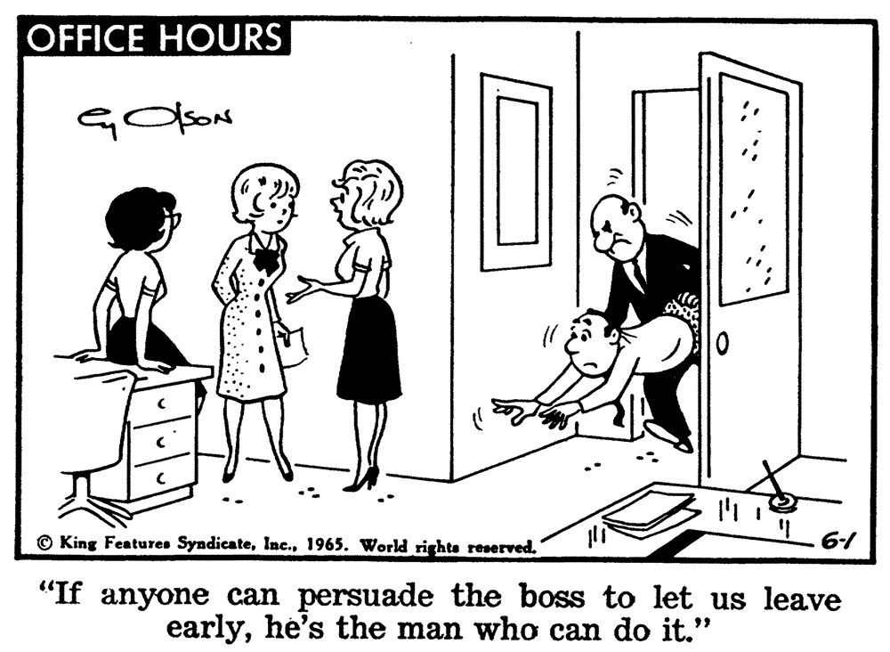 Office Hours Comic Strip 1965-06-01 | Comics Kingdom
