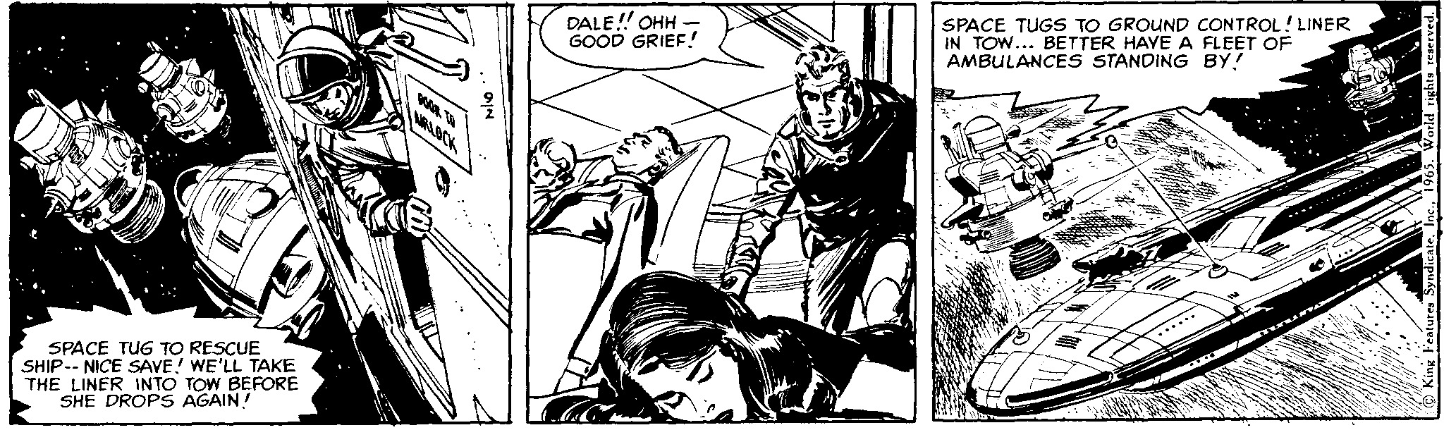 Flash Gordon Comic Strip 1965-09-02 | Comics Kingdom