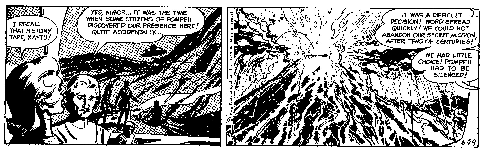 Flash Gordon Comic Strip 1968-06-29 | Comics Kingdom