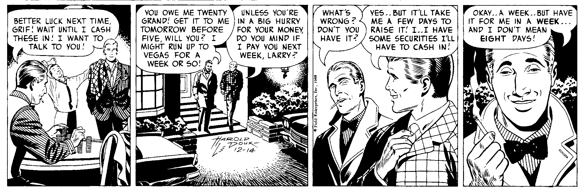 Judge Parker Vintage Comic Strip 1968-12-14 | Comics Kingdom