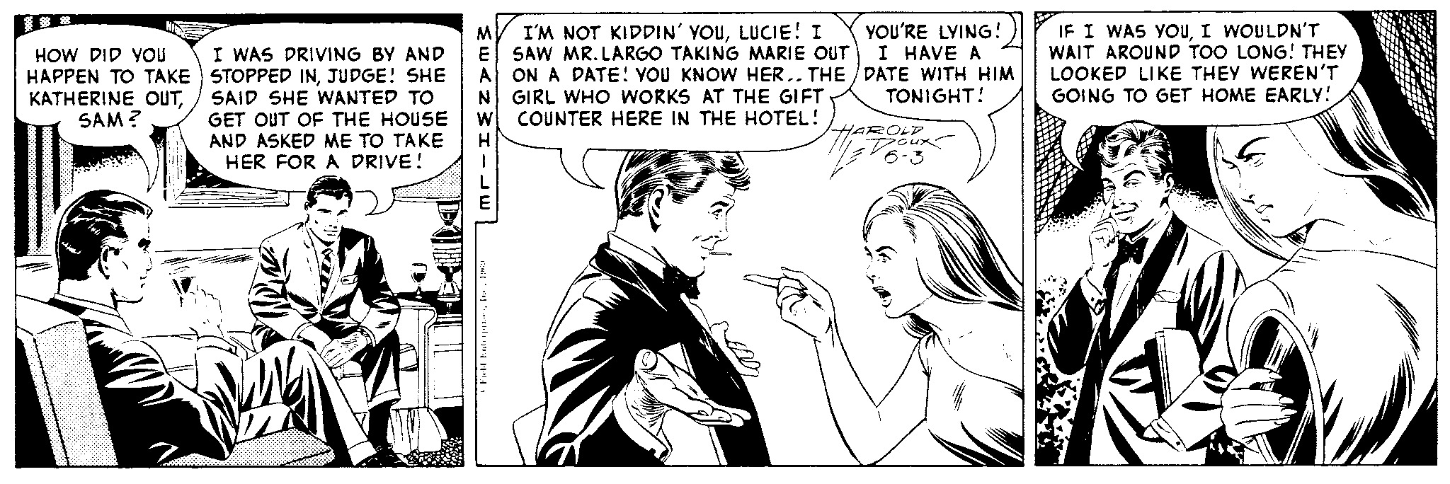 Judge Parker Vintage Comic Strip 1969-06-03 | Comics Kingdom