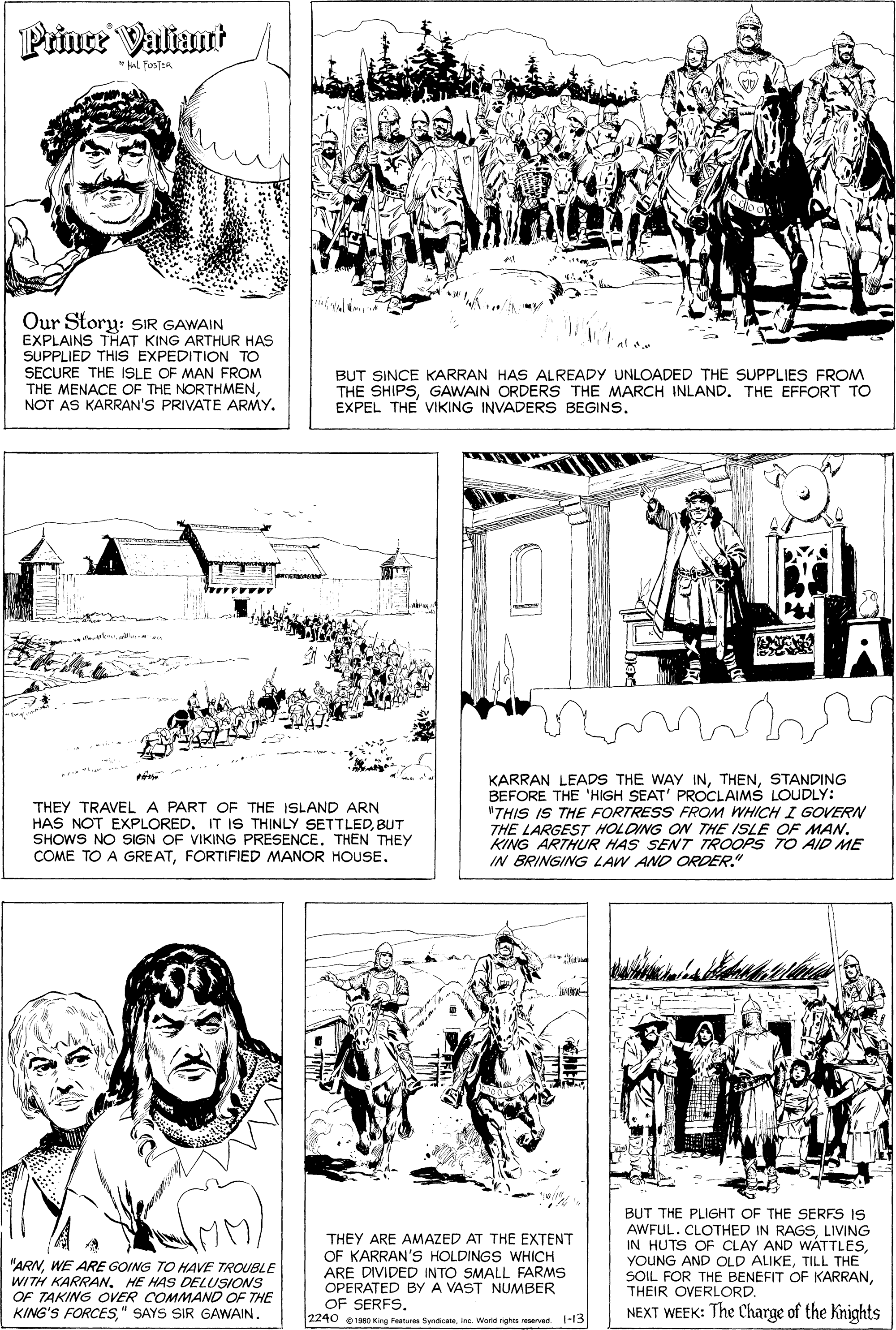 Prince Valiant Vintage Sunday
