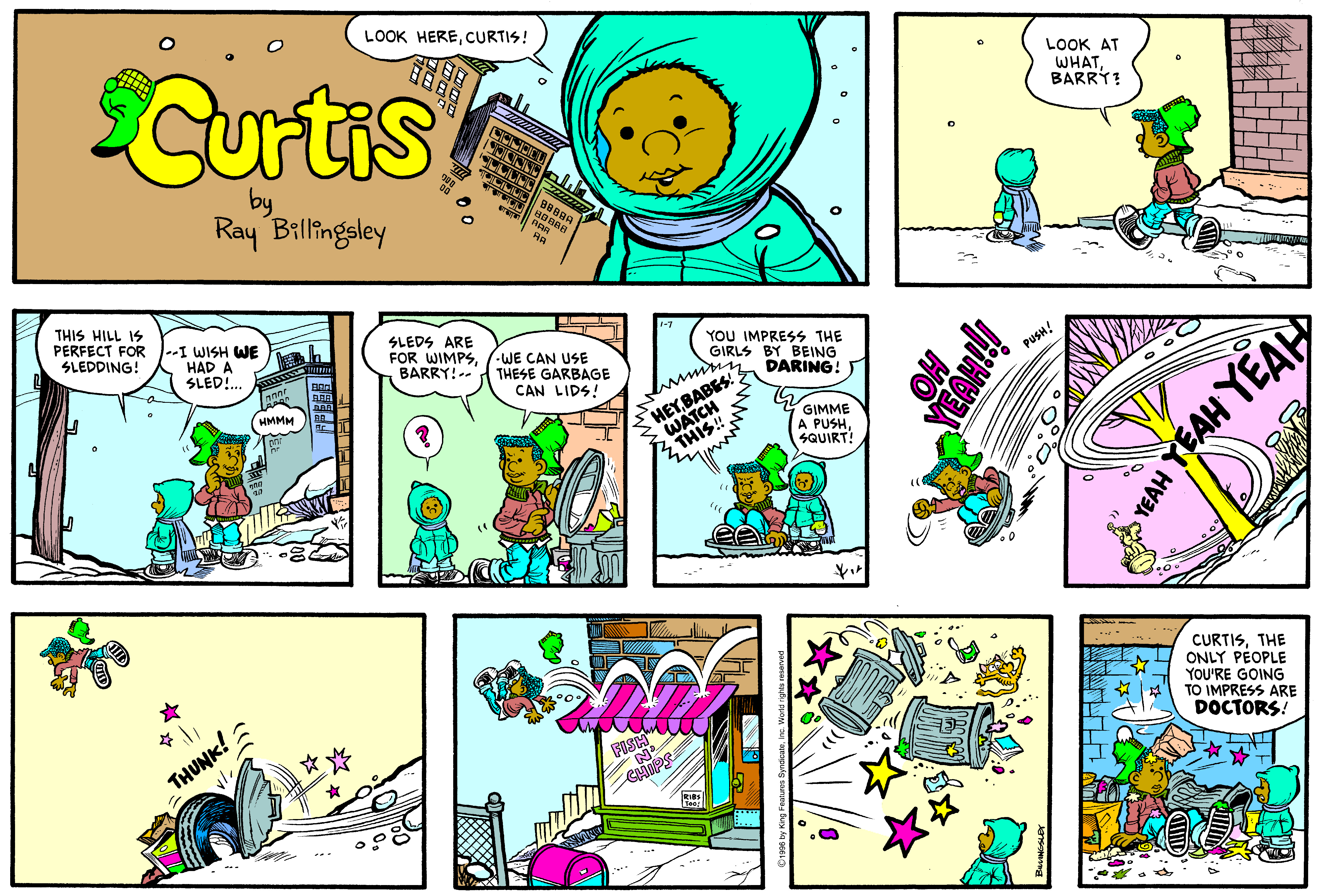 Curtis Comic Strip 1996-01-07 | Comics Kingdom