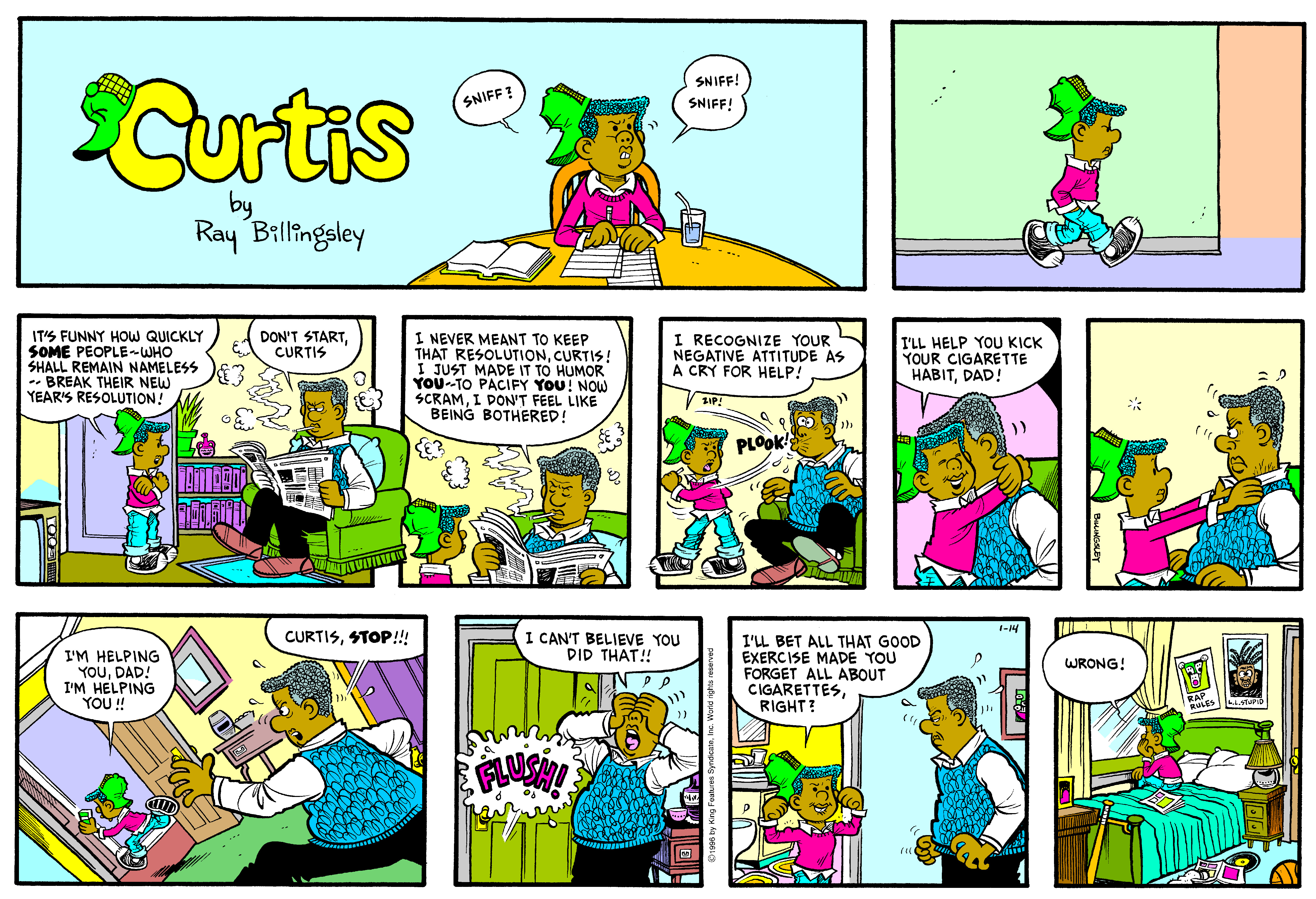 Curtis Comic Strip 1996-01-14 | Comics Kingdom