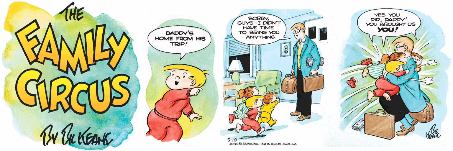 The Family Circus Comic Strip 1996-05-19 | Comics Kingdom