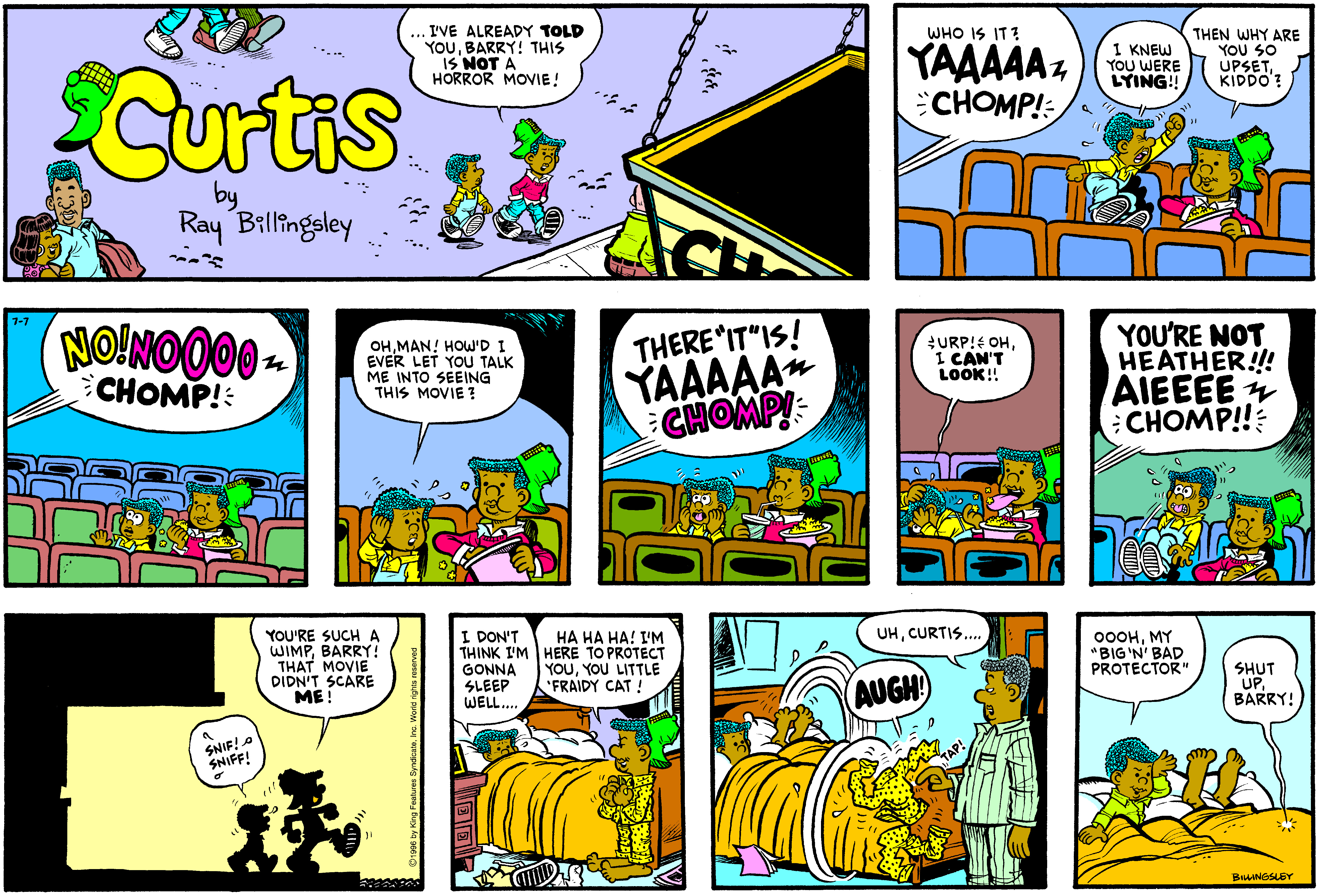 Curtis Comic Strip 1996-07-07 | Comics Kingdom