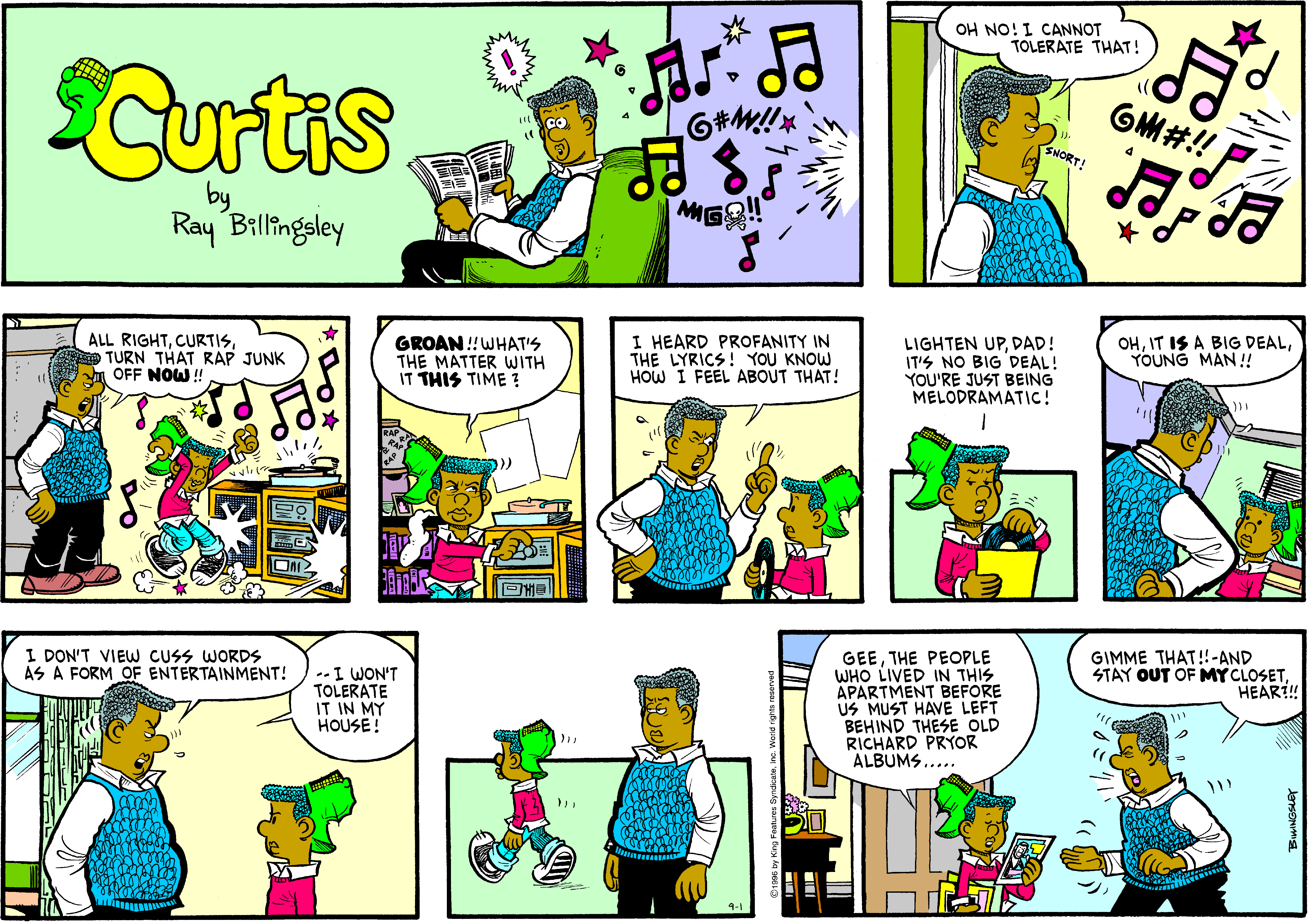 Curtis Comic Strip 1996-09-01 | Comics Kingdom