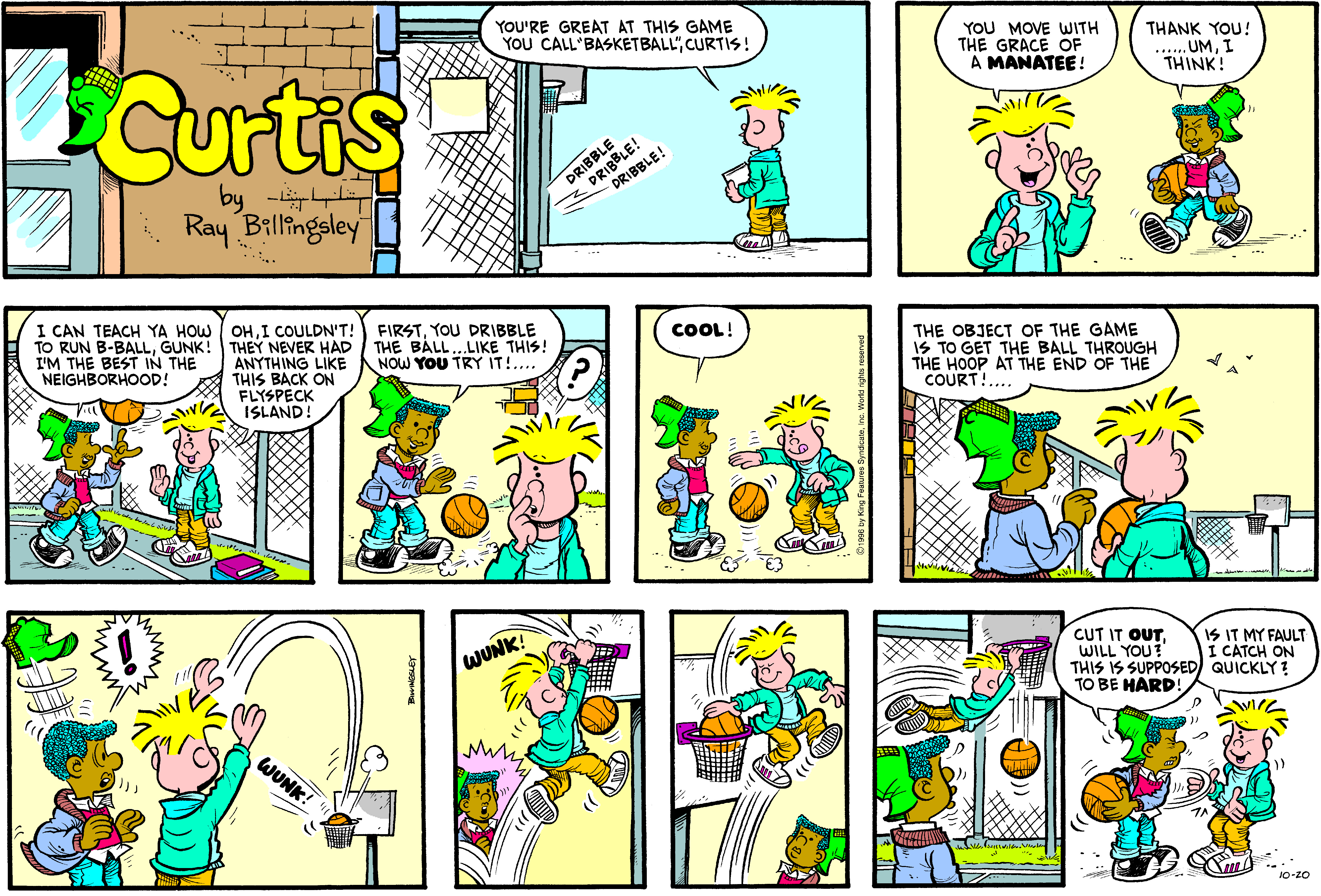 Curtis Comic Strip 1996-10-20 | Comics Kingdom