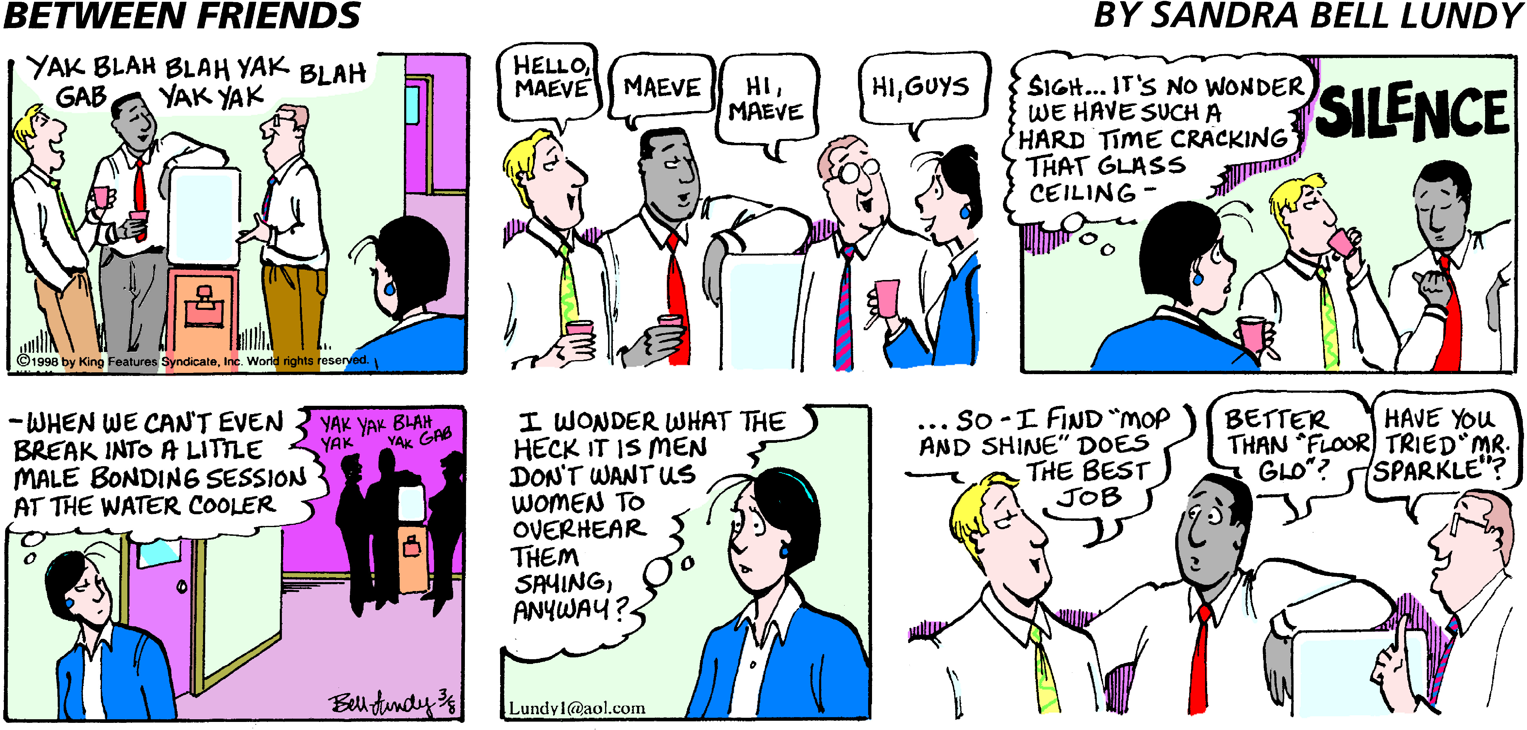 Between Friends Comic Strip 1998-03-08 | Comics Kingdom