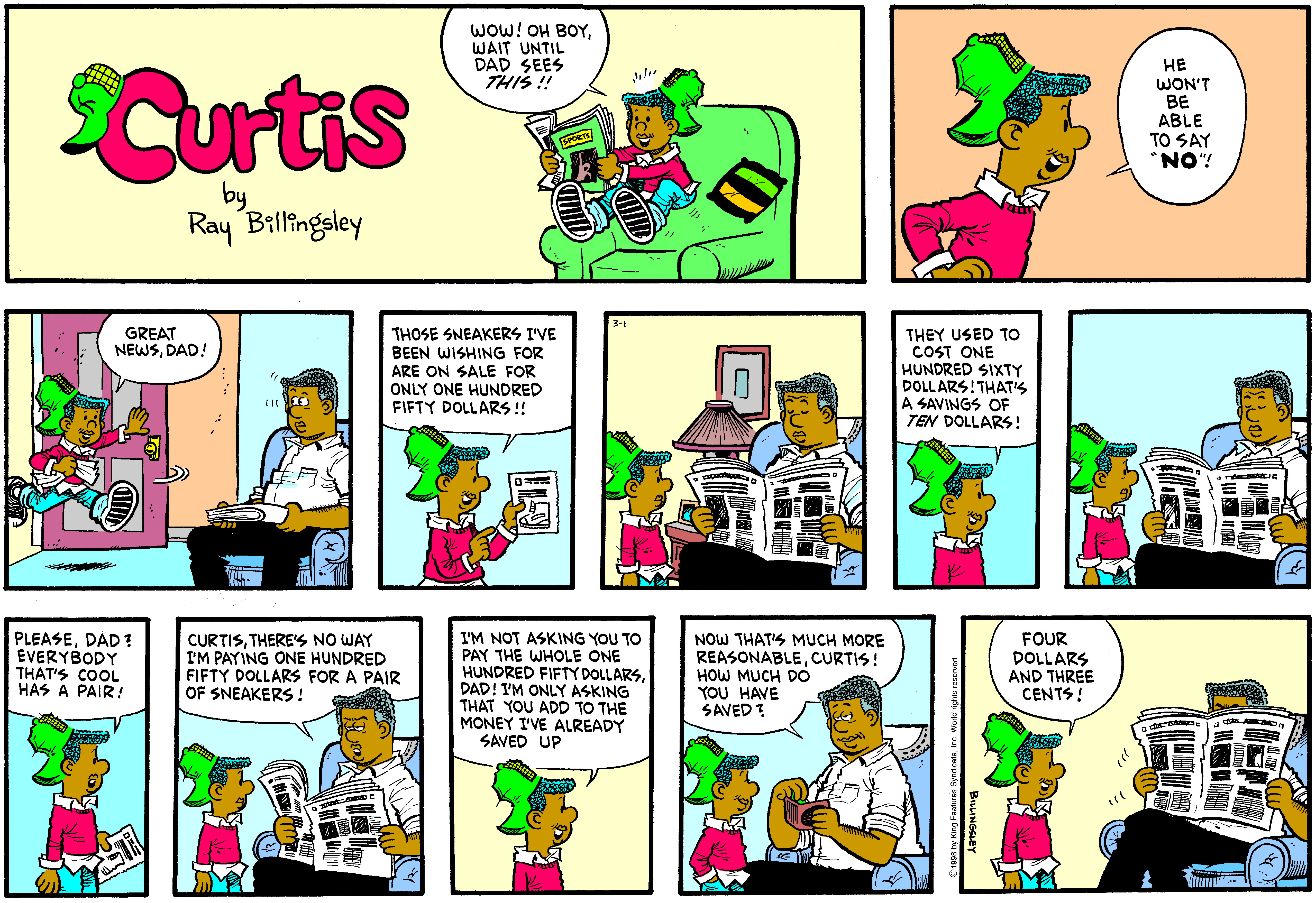 Curtis Comic Strip 1998-03-01 | Comics Kingdom