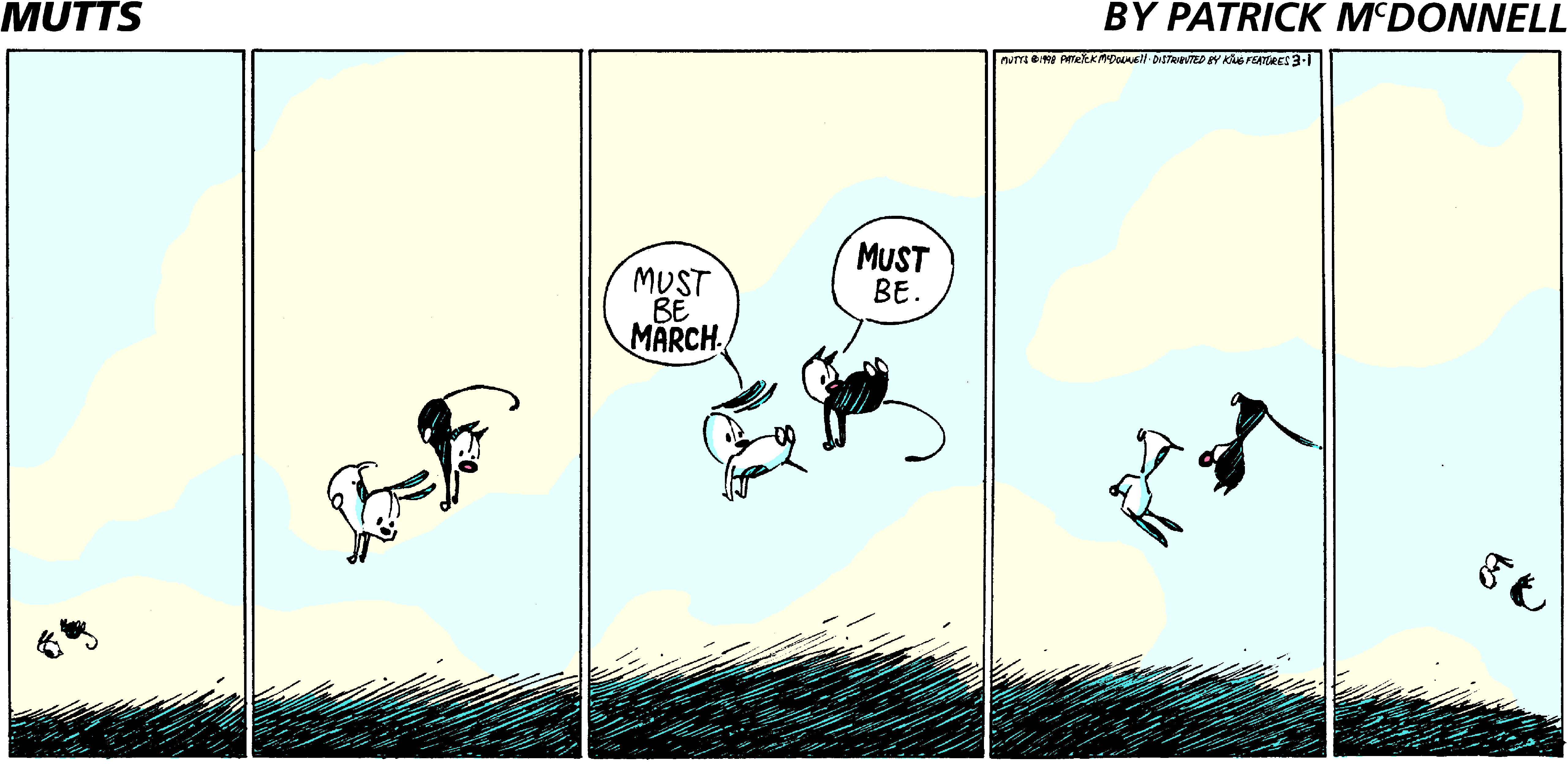 Mutts Comic Strip 1998-03-01 | Comics Kingdom