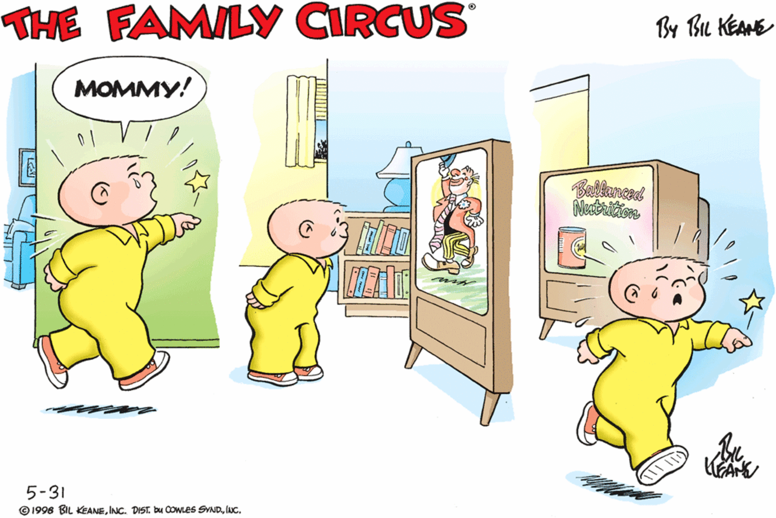 The Family Circus Comic Strip 1998-05-31 | Comics Kingdom