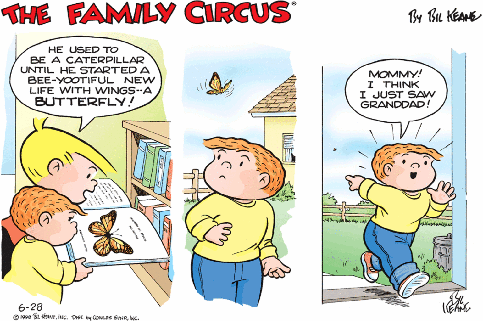 The Family Circus Comic Strip 1998-06-28 | Comics Kingdom