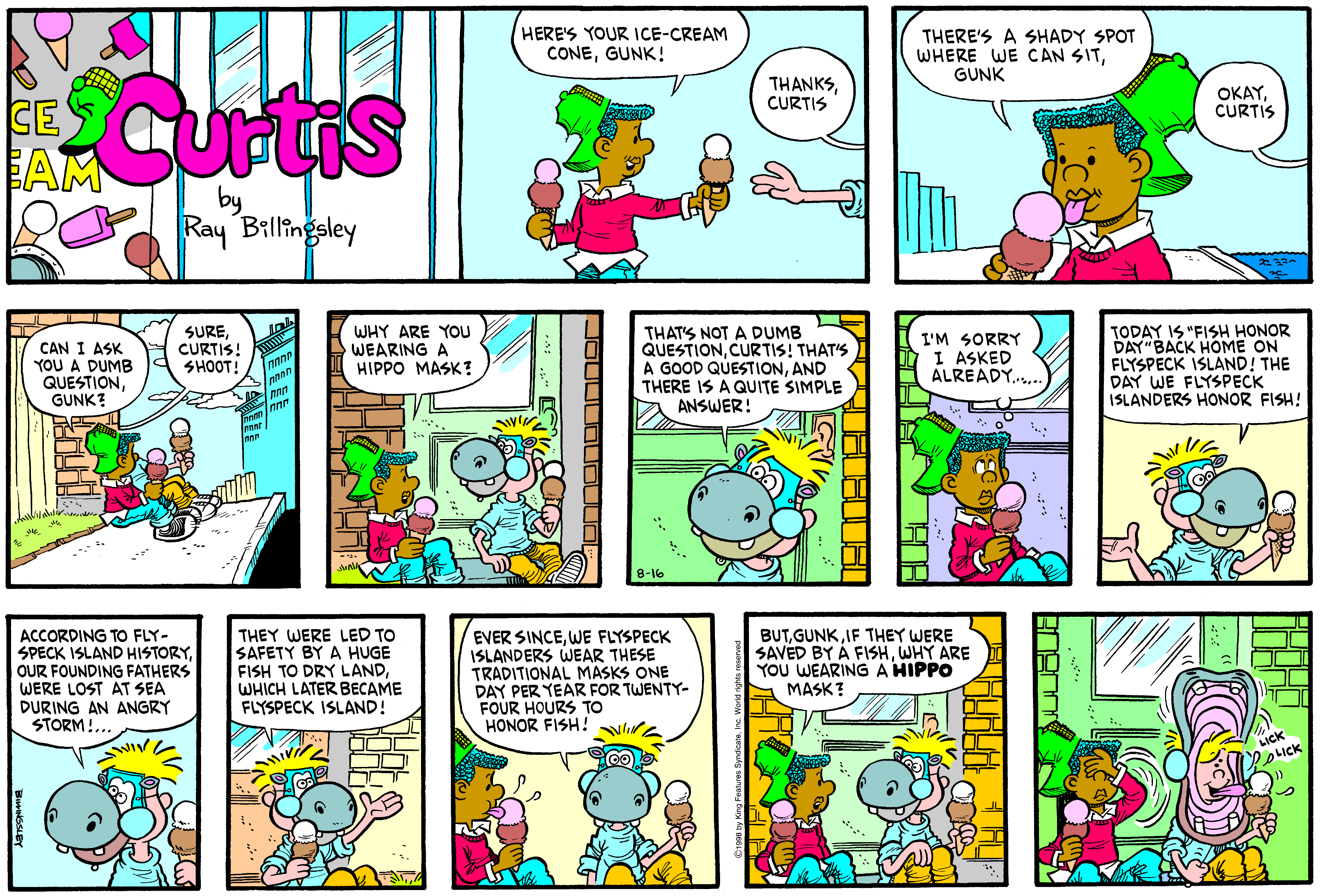 Curtis Comic Strip 1998-08-16 | Comics Kingdom