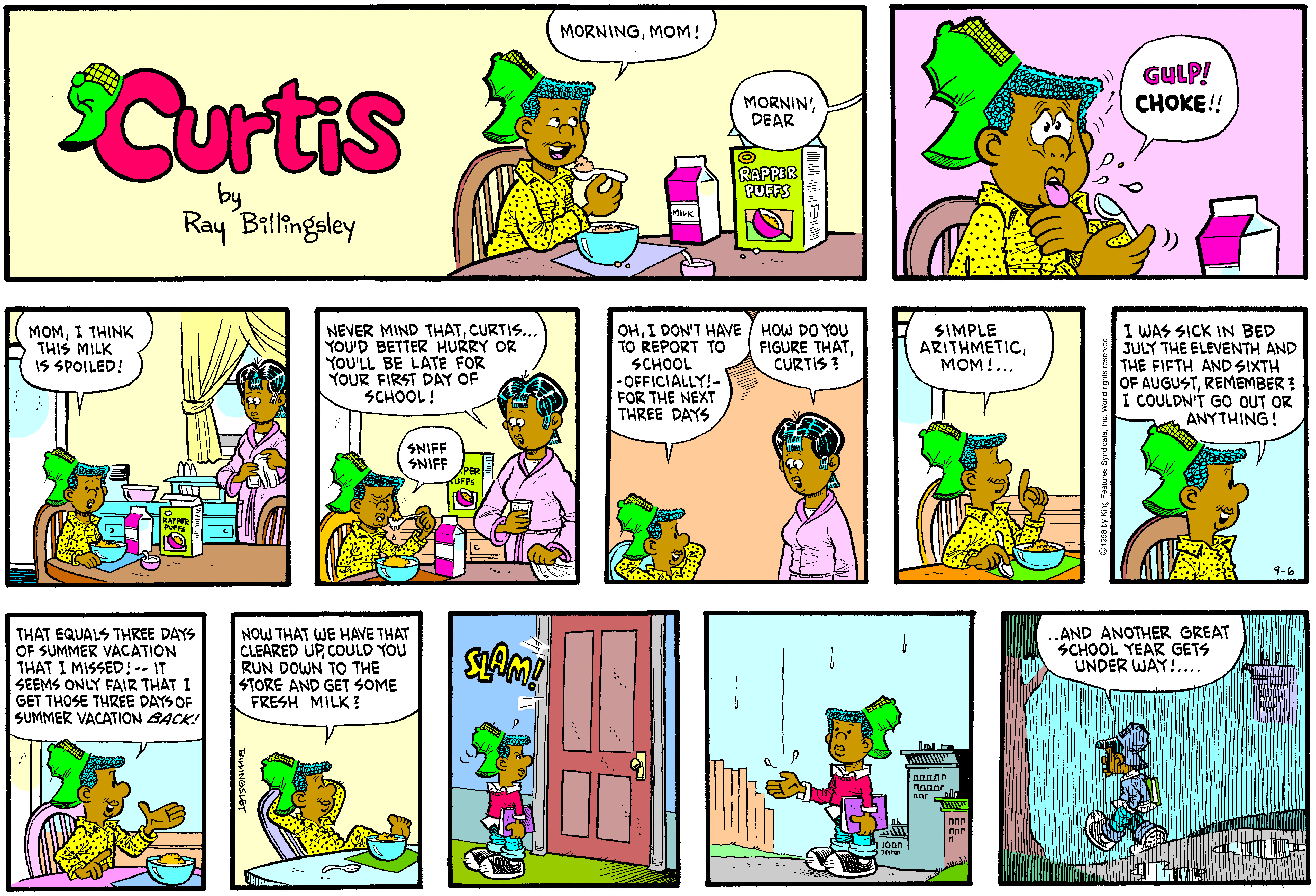 Curtis Comic Strip 1998-09-06 | Comics Kingdom
