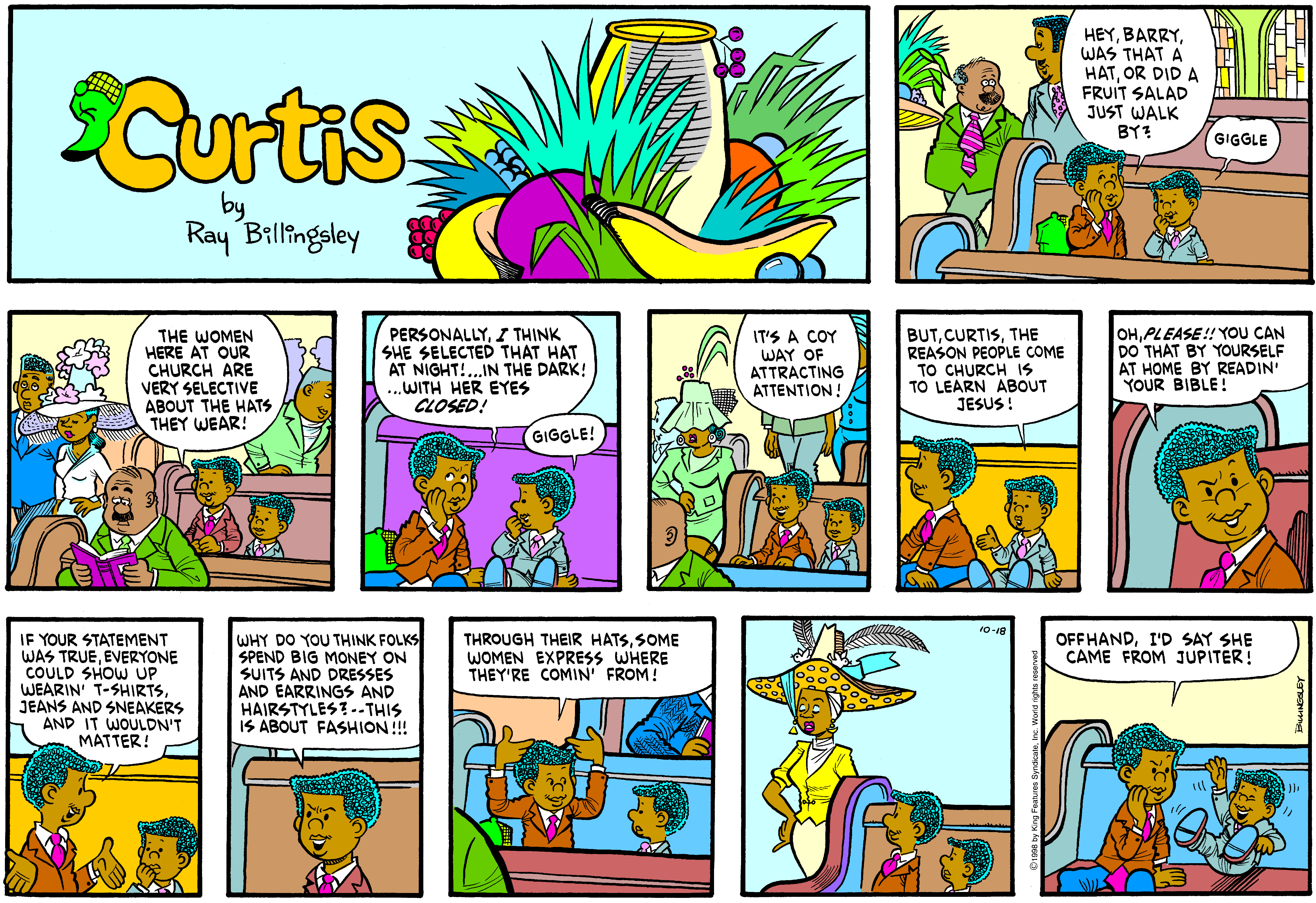 Curtis Comic Strip 1998-10-18 | Comics Kingdom