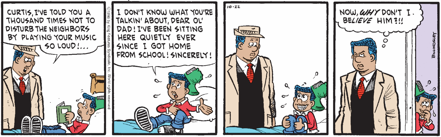 Curtis Comic Strip 1998-10-22 | Comics Kingdom