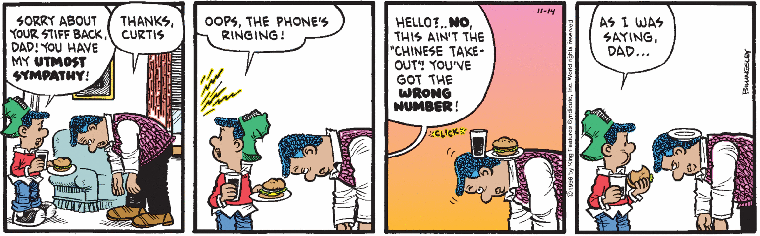 Curtis Comic Strip 1998-11-14 | Comics Kingdom