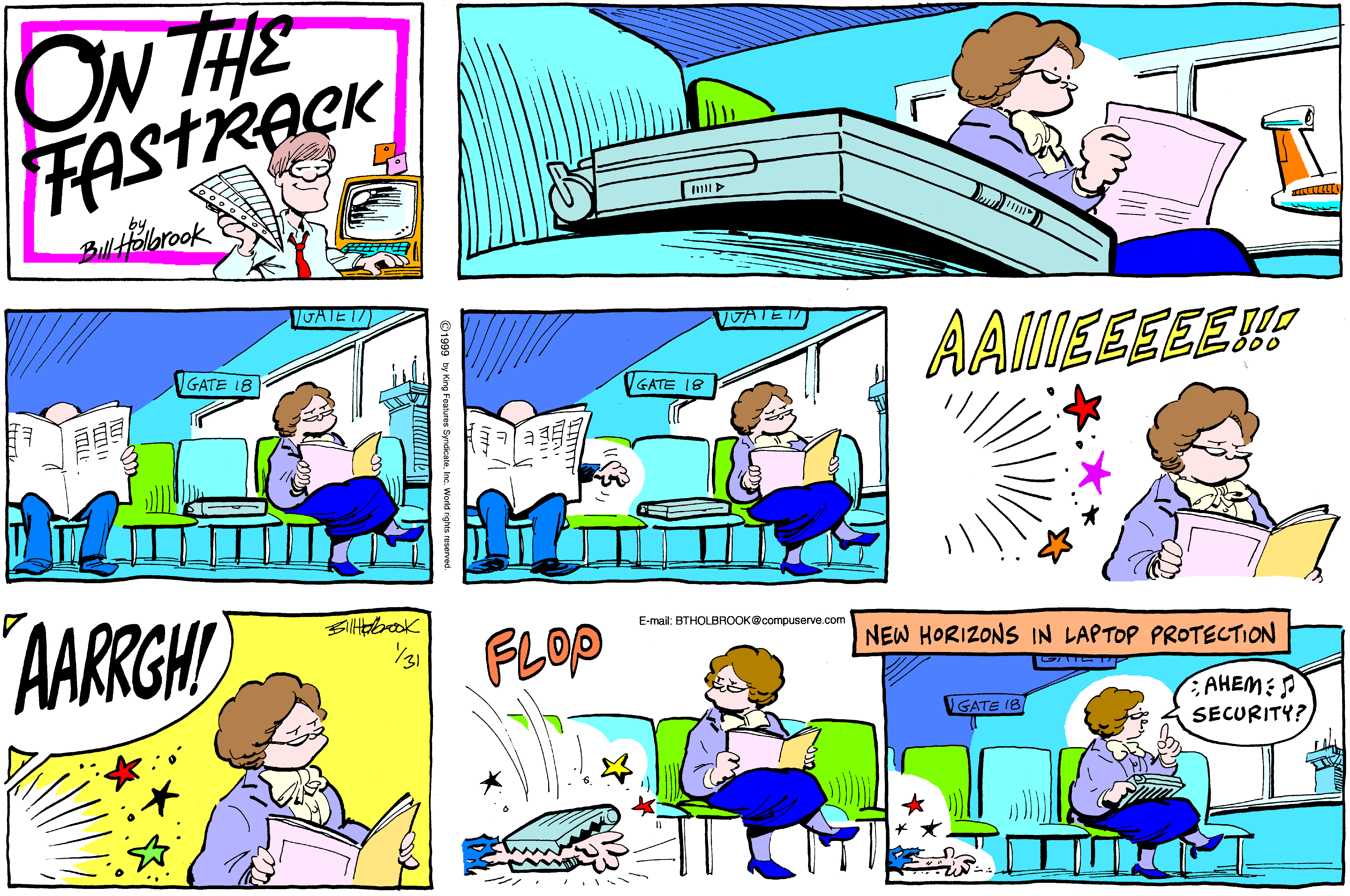On The Fastrack Comic Strip 1999-01-31 | Comics Kingdom