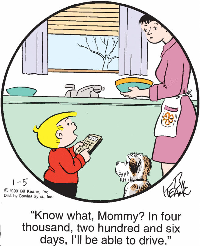 The Family Circus Comic Strip 1999-01-05 | Comics Kingdom