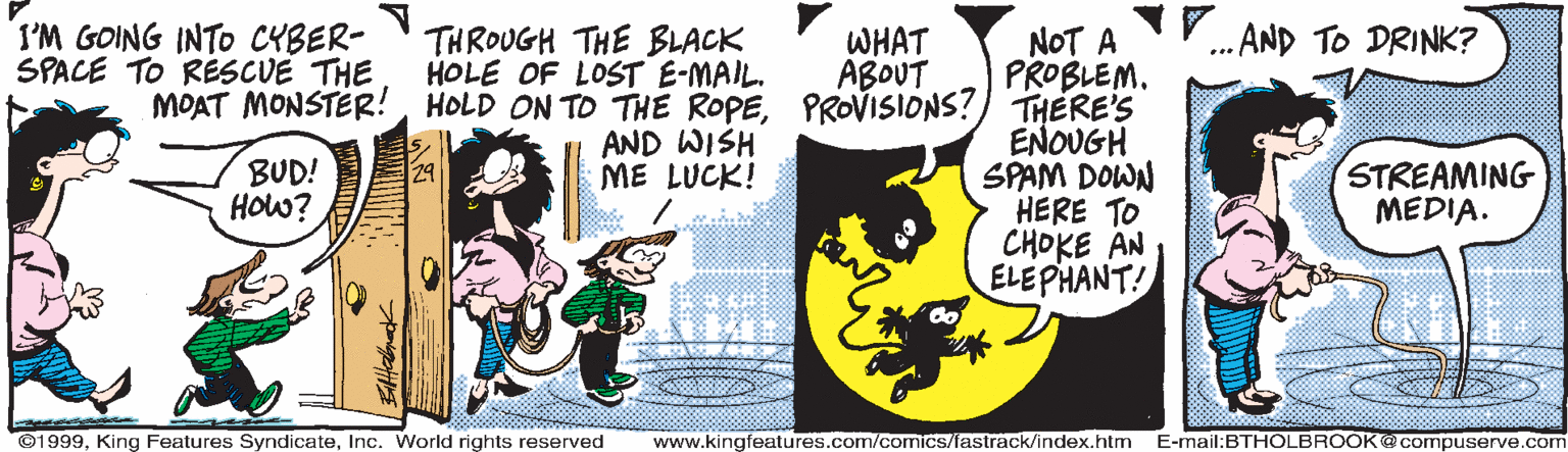 On The Fastrack Comic Strip 1999-05-29 | Comics Kingdom