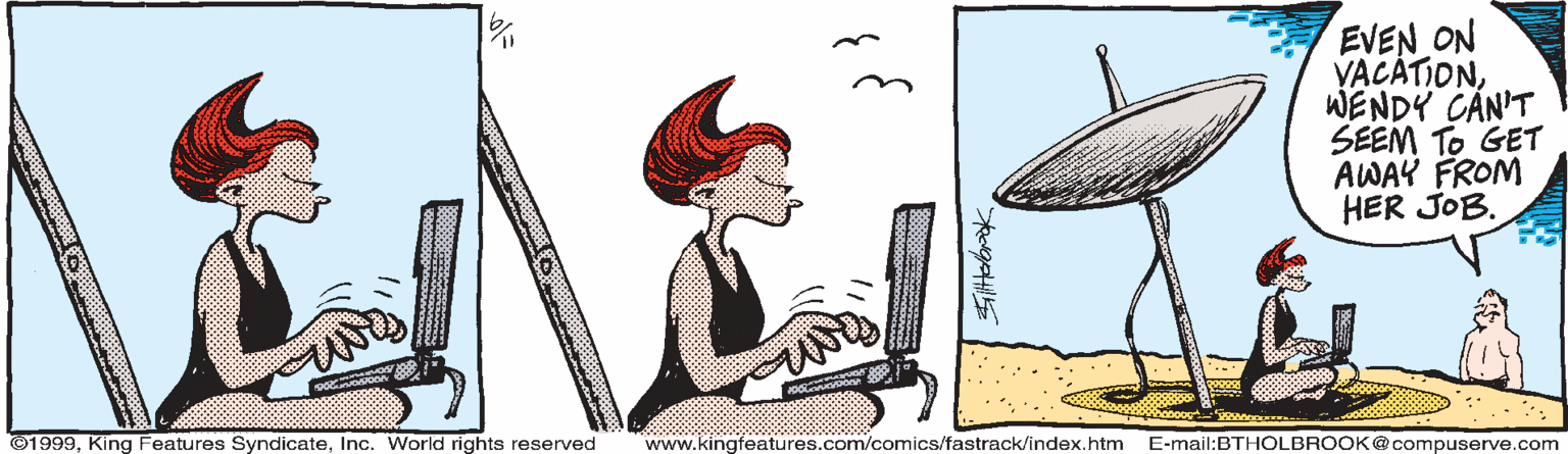 On The Fastrack Comic Strip 1999-06-11 | Comics Kingdom