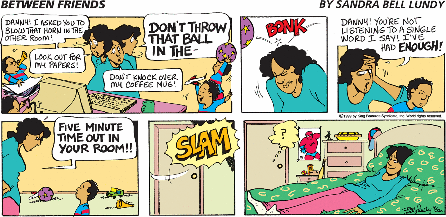Between Friends Comic Strip 1999-09-26 | Comics Kingdom
