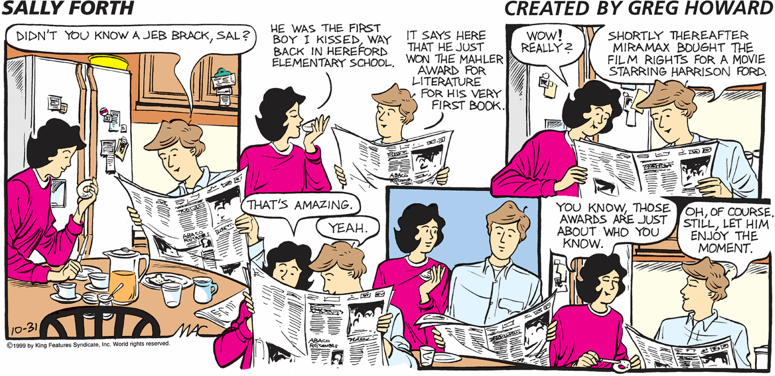 Sally Forth Comic Strip 1999-10-31 | Comics Kingdom